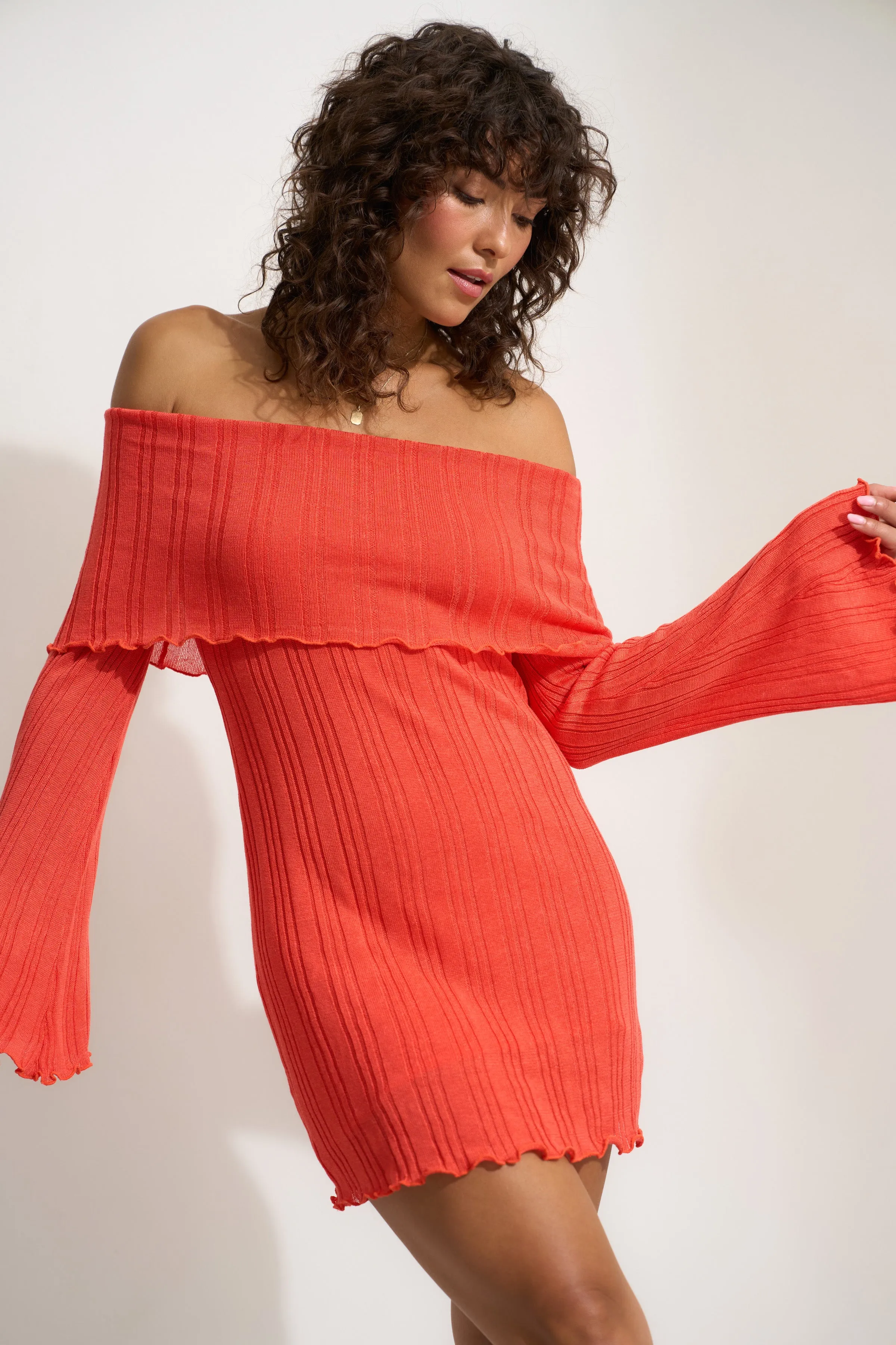 Aurora Mini Dress - Tomato sold by Callahan product image thumbnail 2