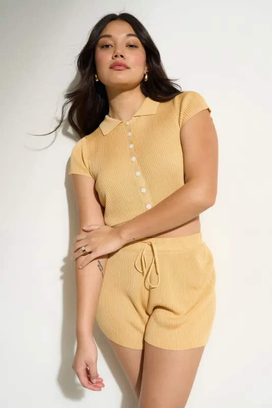 Wren Top - Flax sold by Callahan