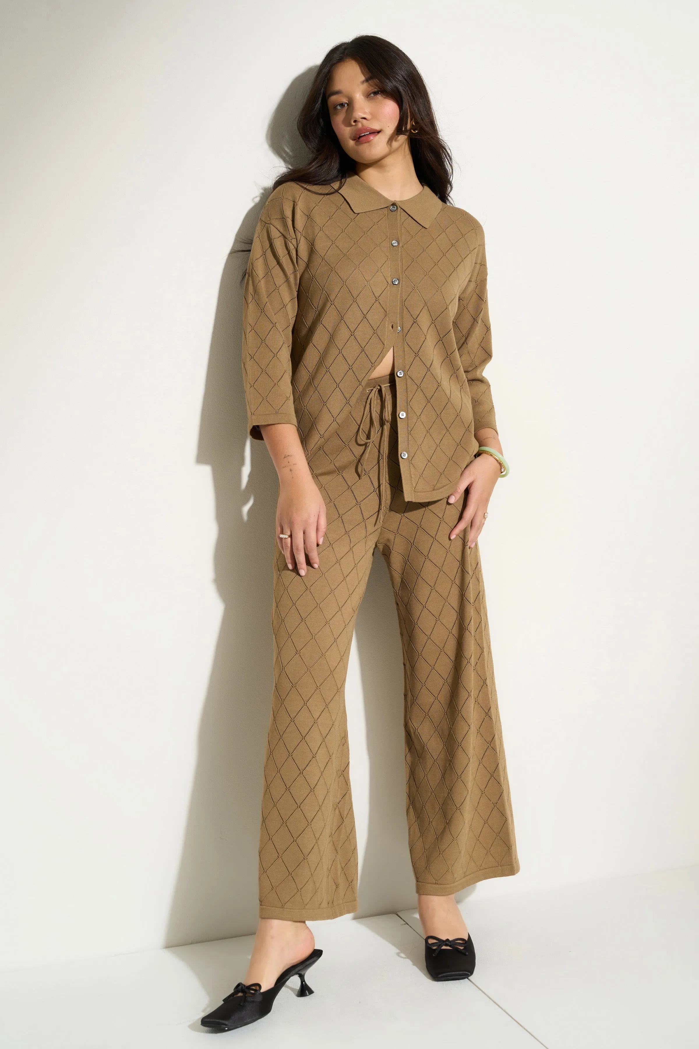 Lennon Pant - Taupe sold by Callahan