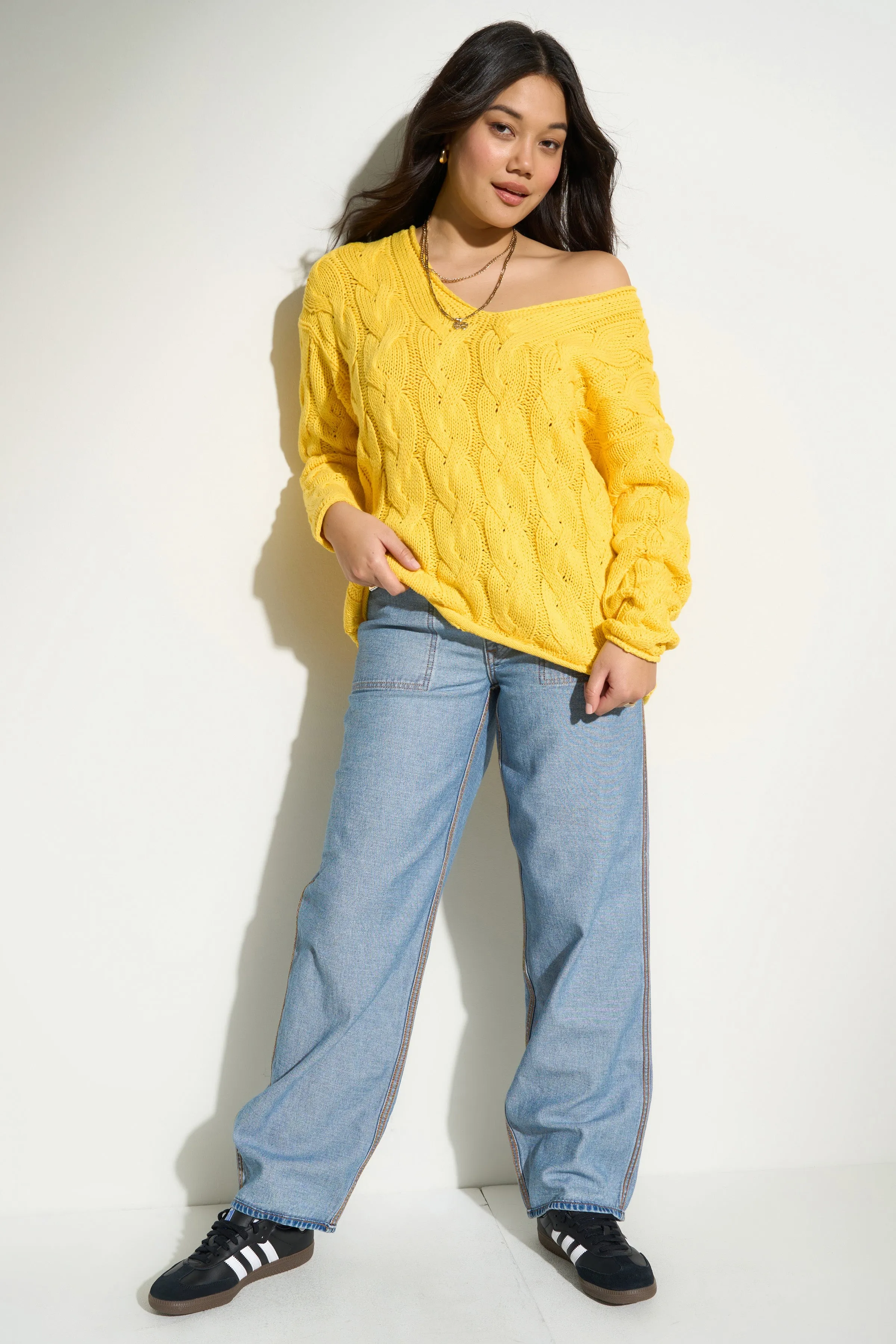 Alfie Cableknit Sweater - Yellow sold by Callahan product image thumbnail 2