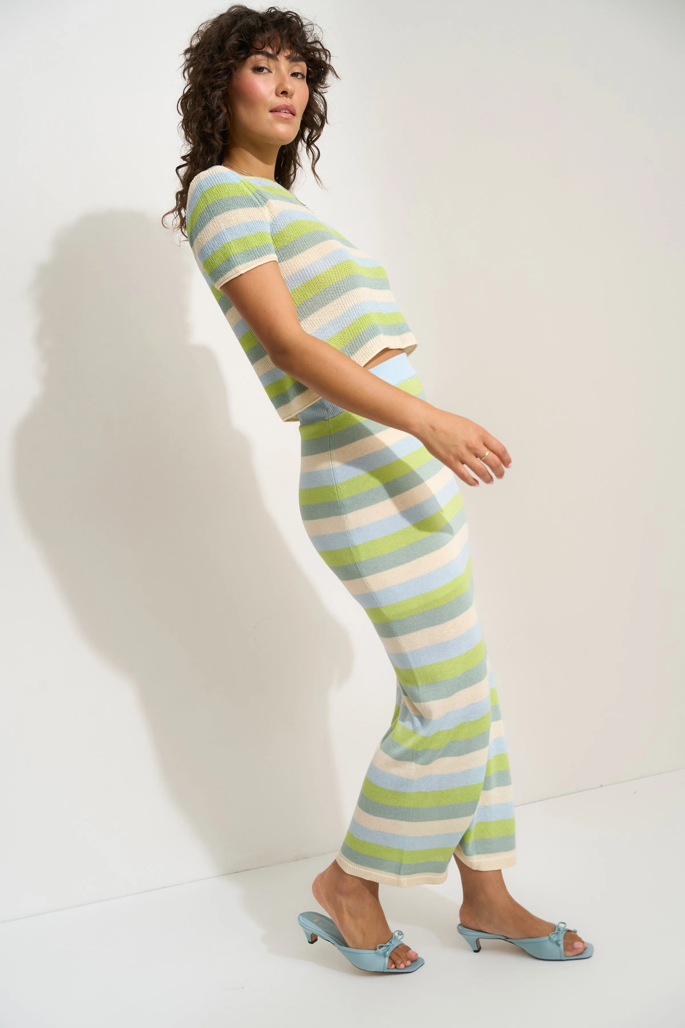 Clover Tee Set - Kiwi Stripe sold by Callahan product image thumbnail 2