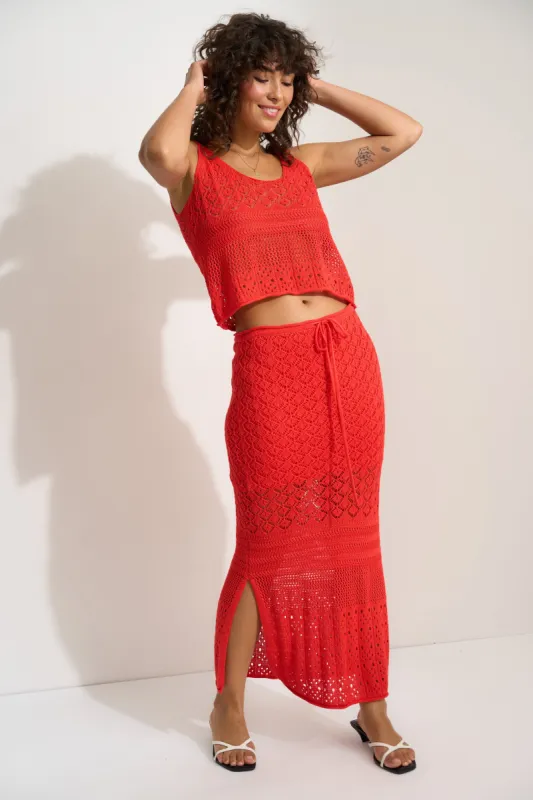 Willow Maxi Set - Tomato sold by Callahan