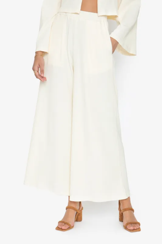 Zuri Pant - Creme sold by Callahan