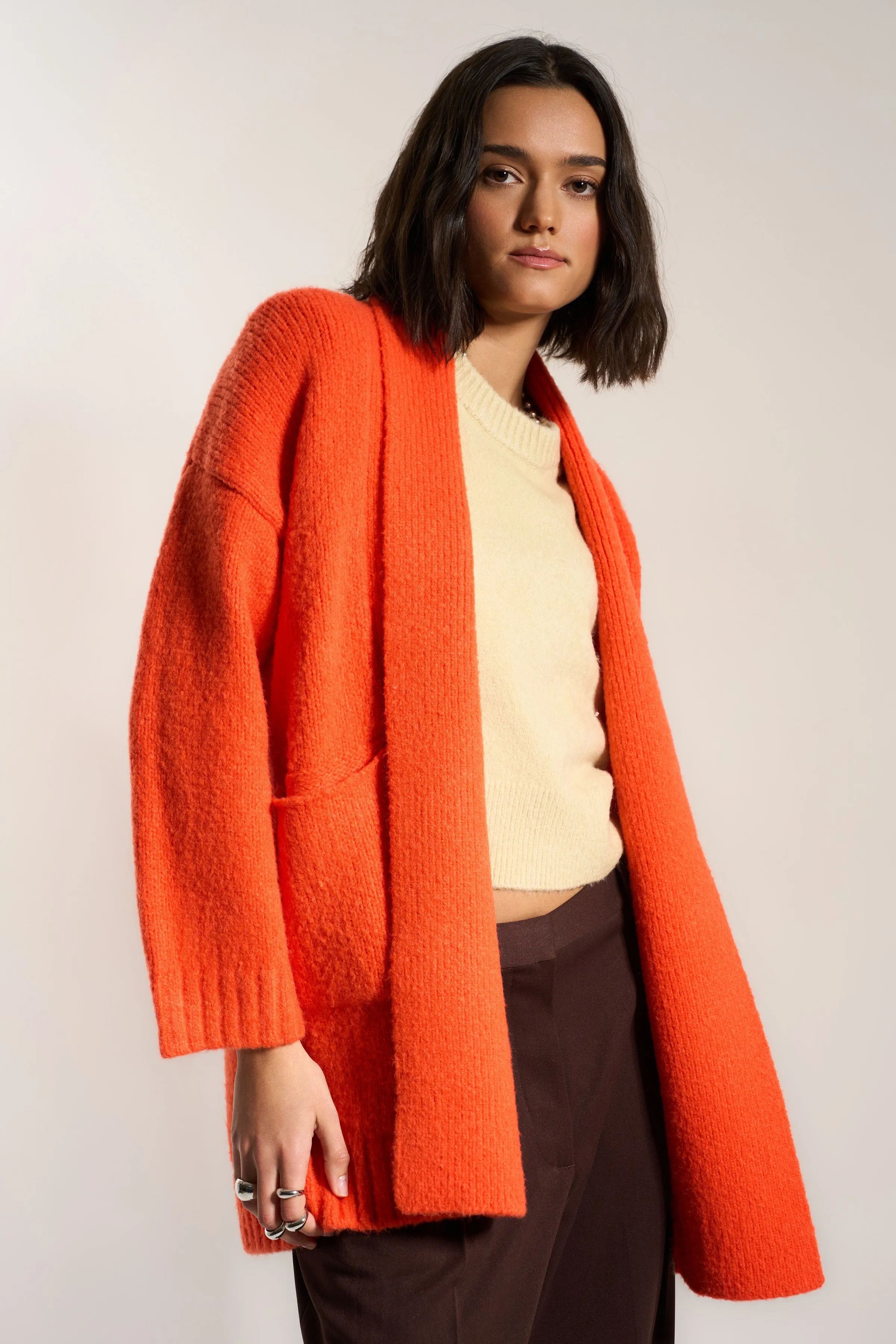 Juliet Cardigan - Red Orange sold by Callahan product image thumbnail 2