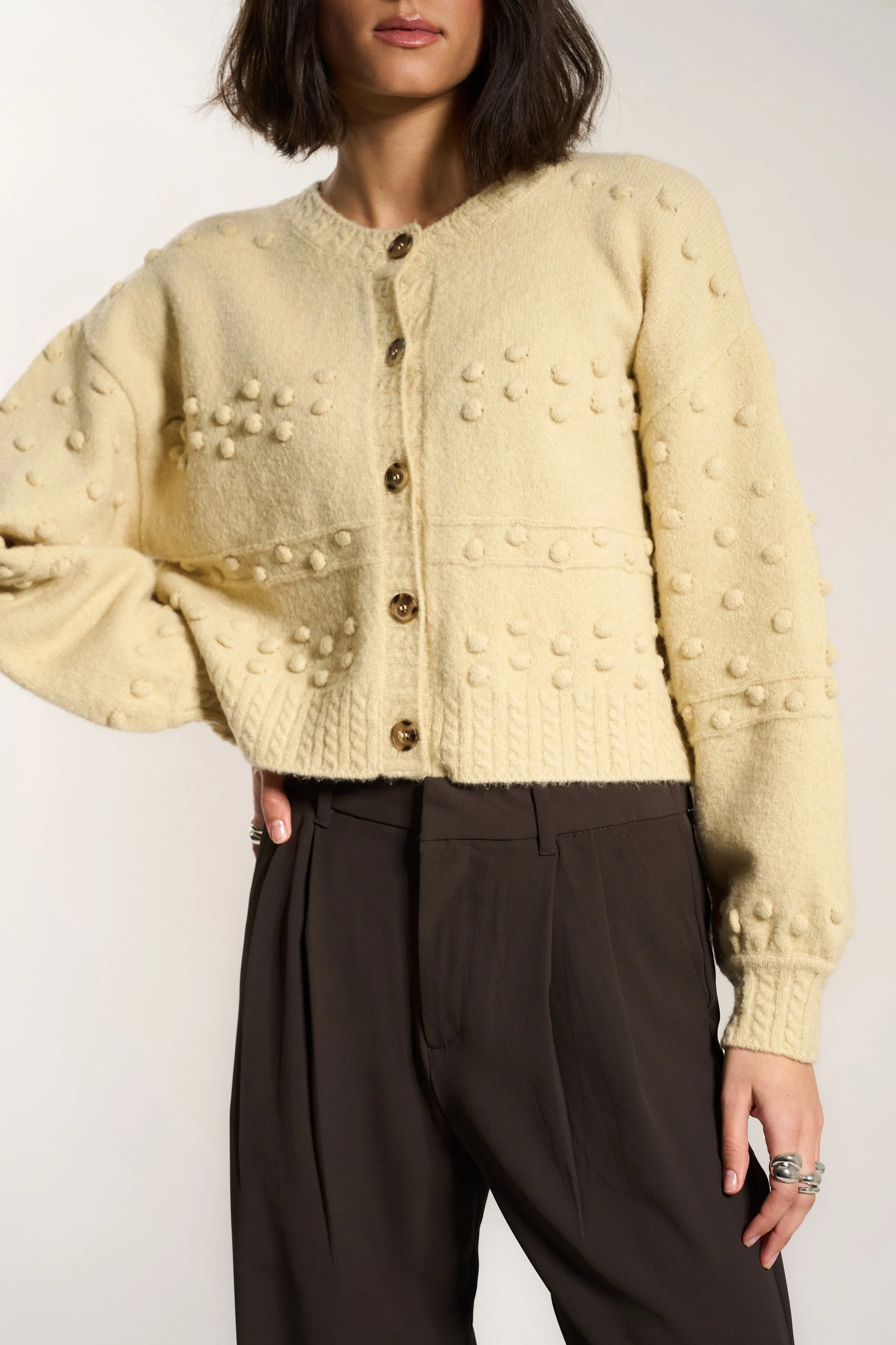 Jolie Cardigan - Swan sold by Callahan product image thumbnail 3