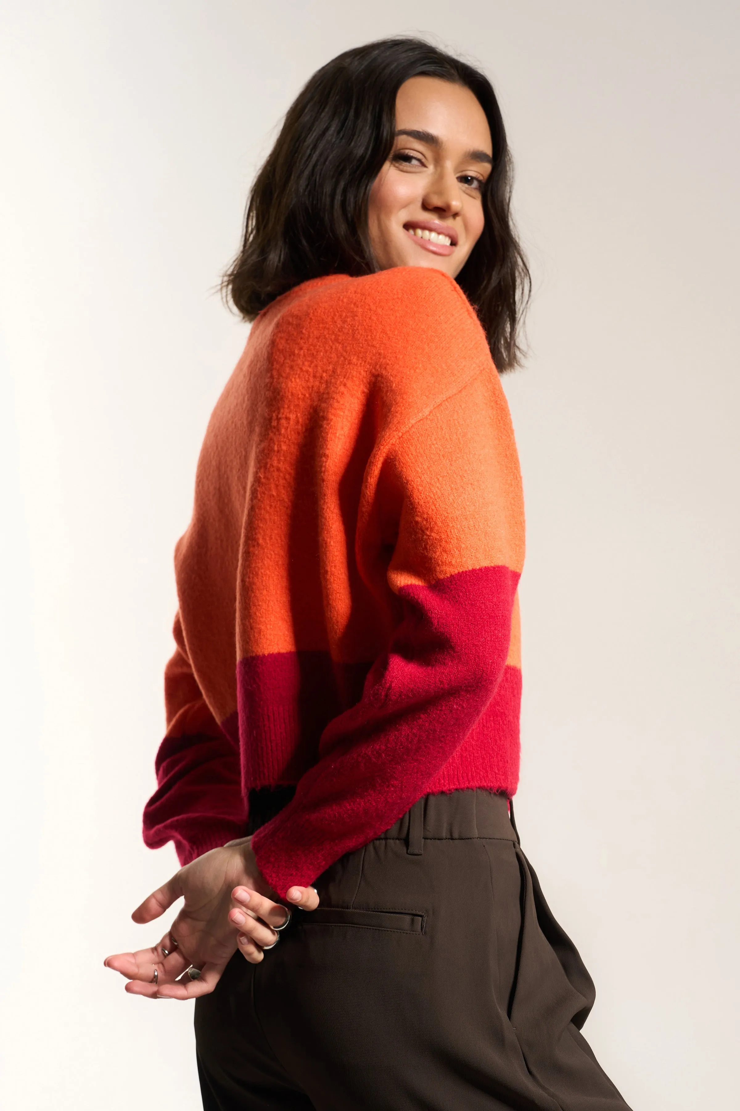 Fiona Cardigan - Red Orange sold by Callahan product image thumbnail 3