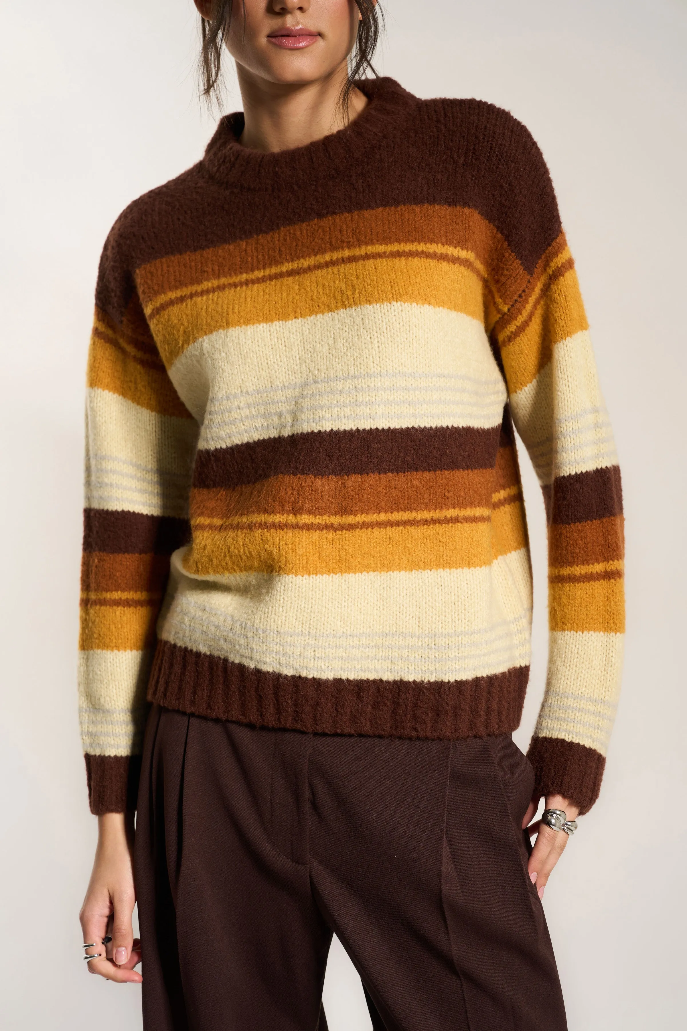 Sienna Crewneck - Chocolate sold by Callahan product image thumbnail 5