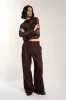 Lina Sheer Pullover - Chocolate Brown sold by Callahan