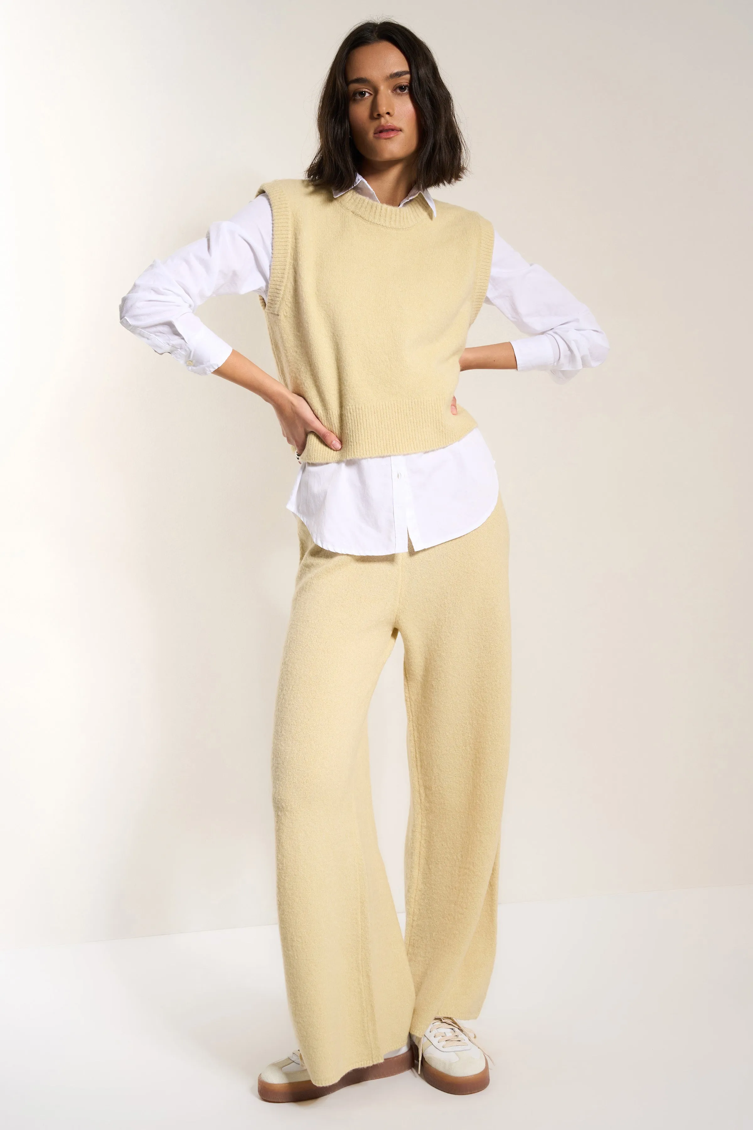 Pilar Vest - White Swan sold by Callahan
