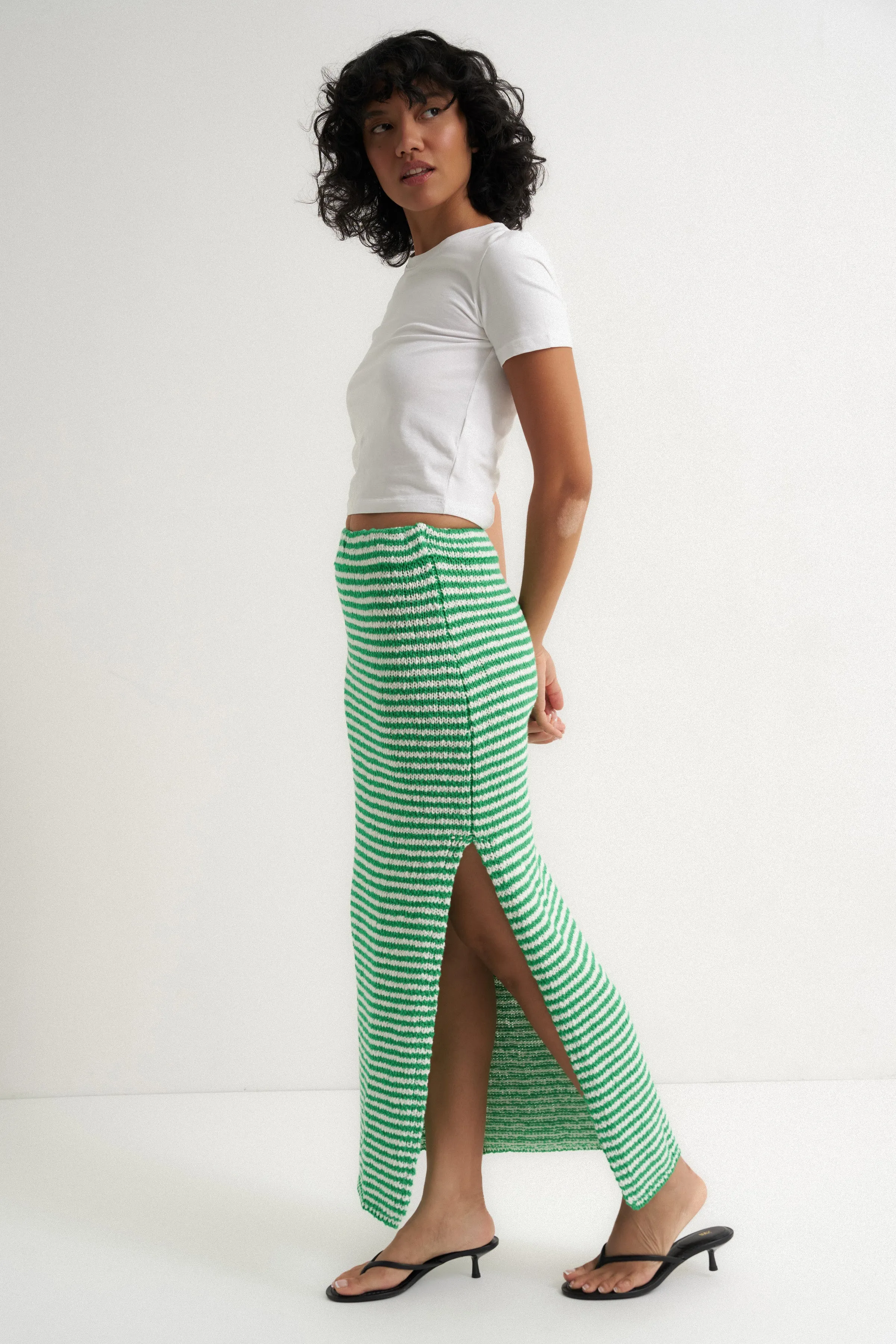 Teddy Maxi Skirt - Kelly Green sold by Callahan product image thumbnail 2