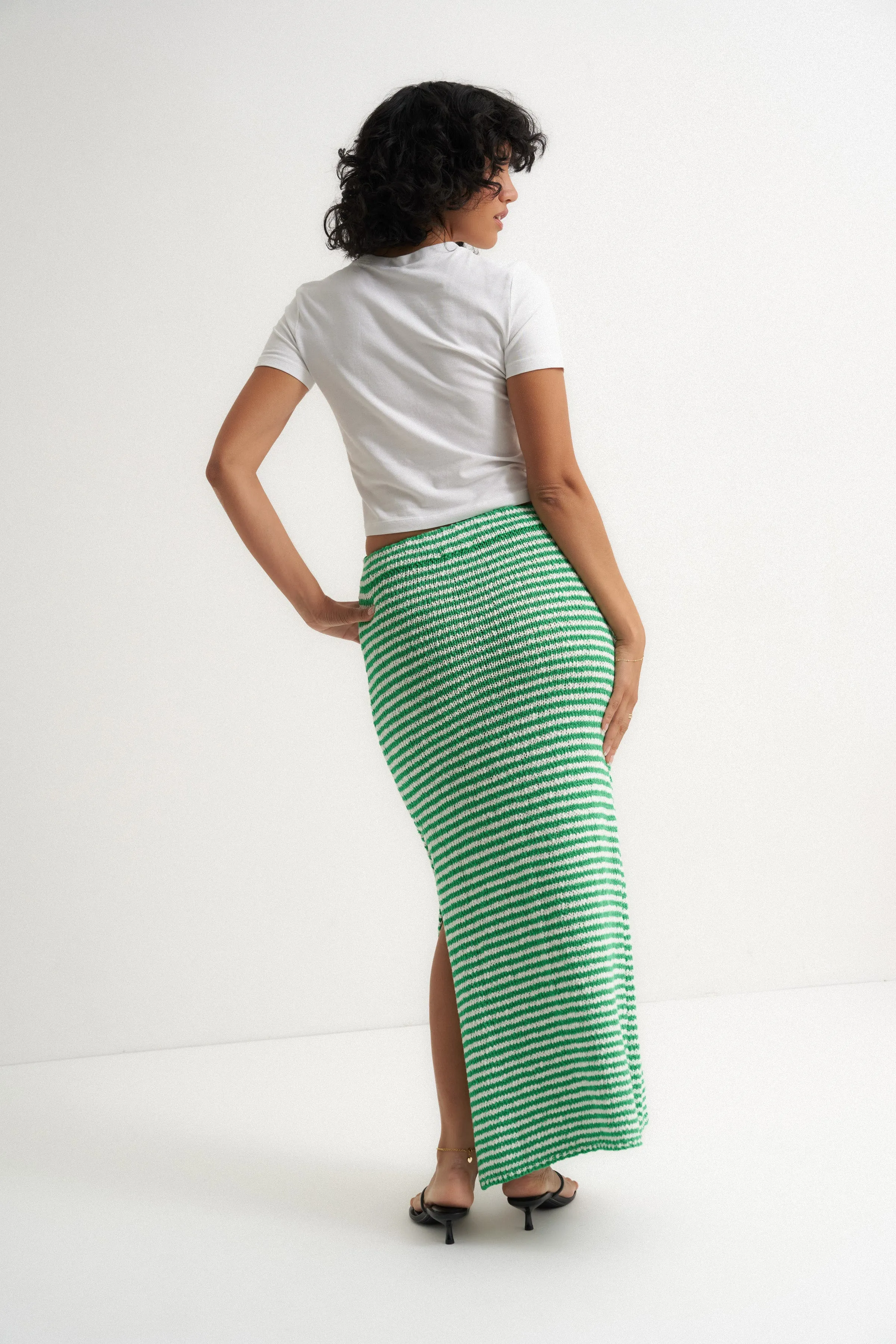Teddy Maxi Skirt - Kelly Green sold by Callahan product image thumbnail 4
