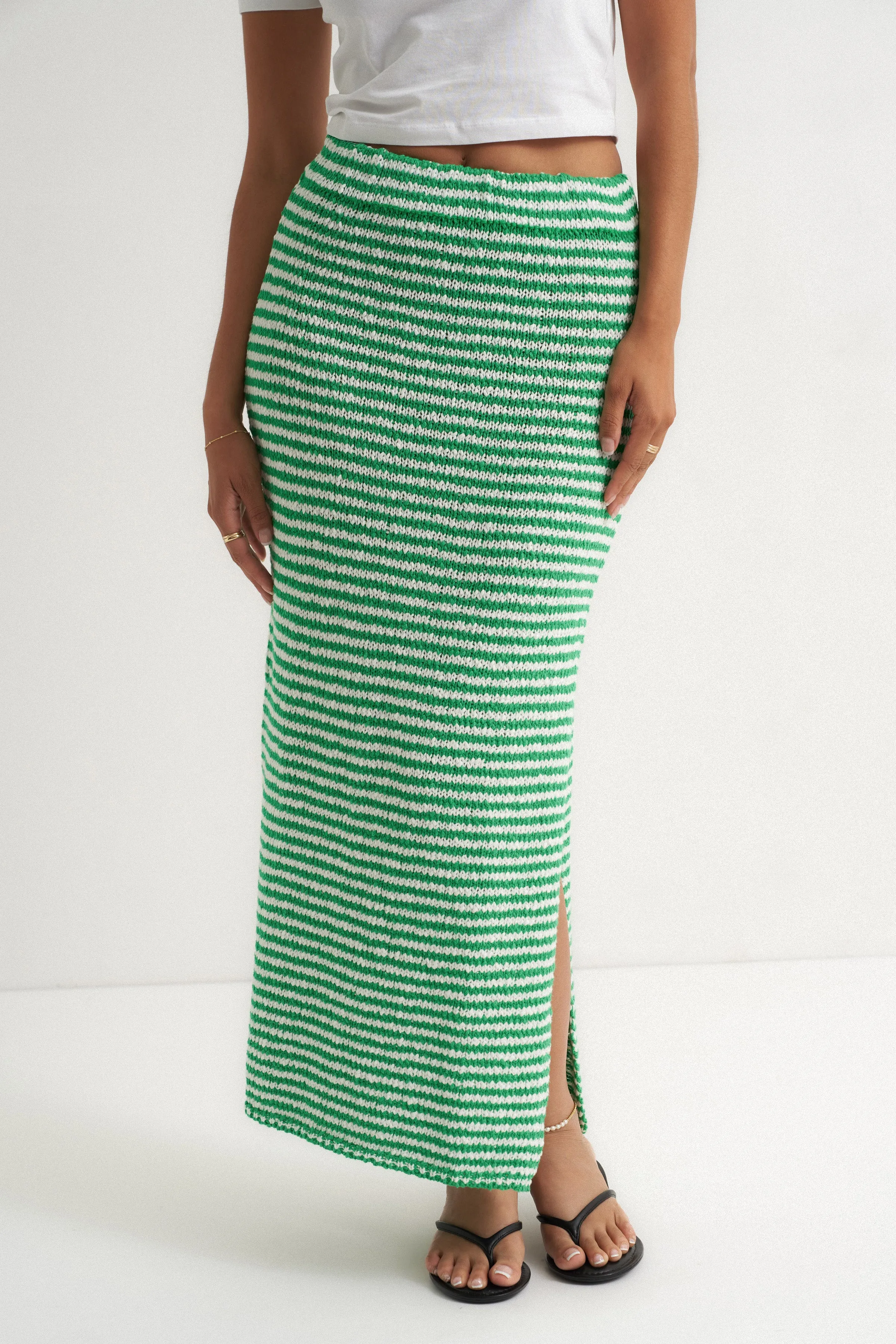 Teddy Maxi Skirt - Kelly Green sold by Callahan product image thumbnail 5