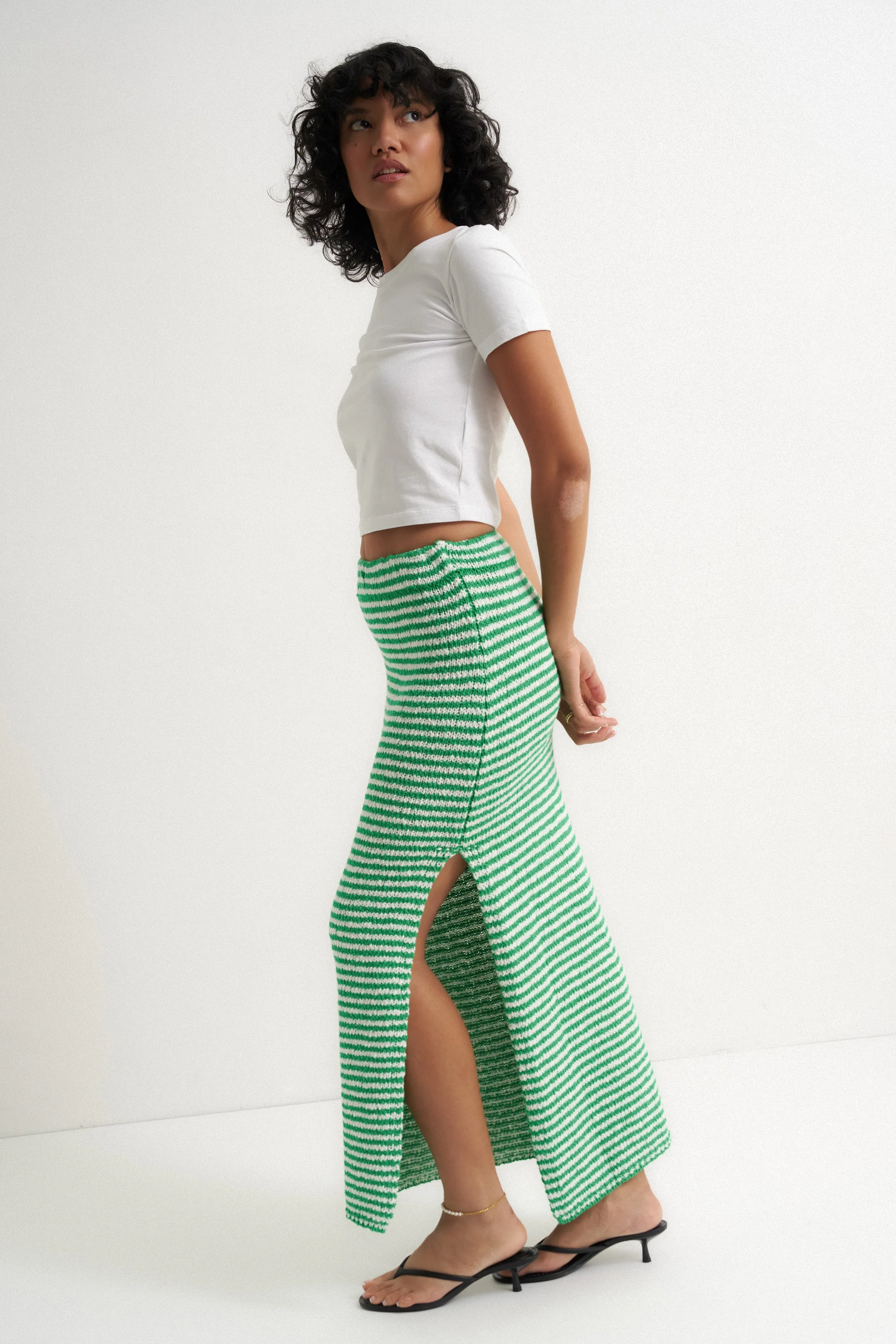 Teddy Maxi Skirt - Kelly Green sold by Callahan product image thumbnail 3