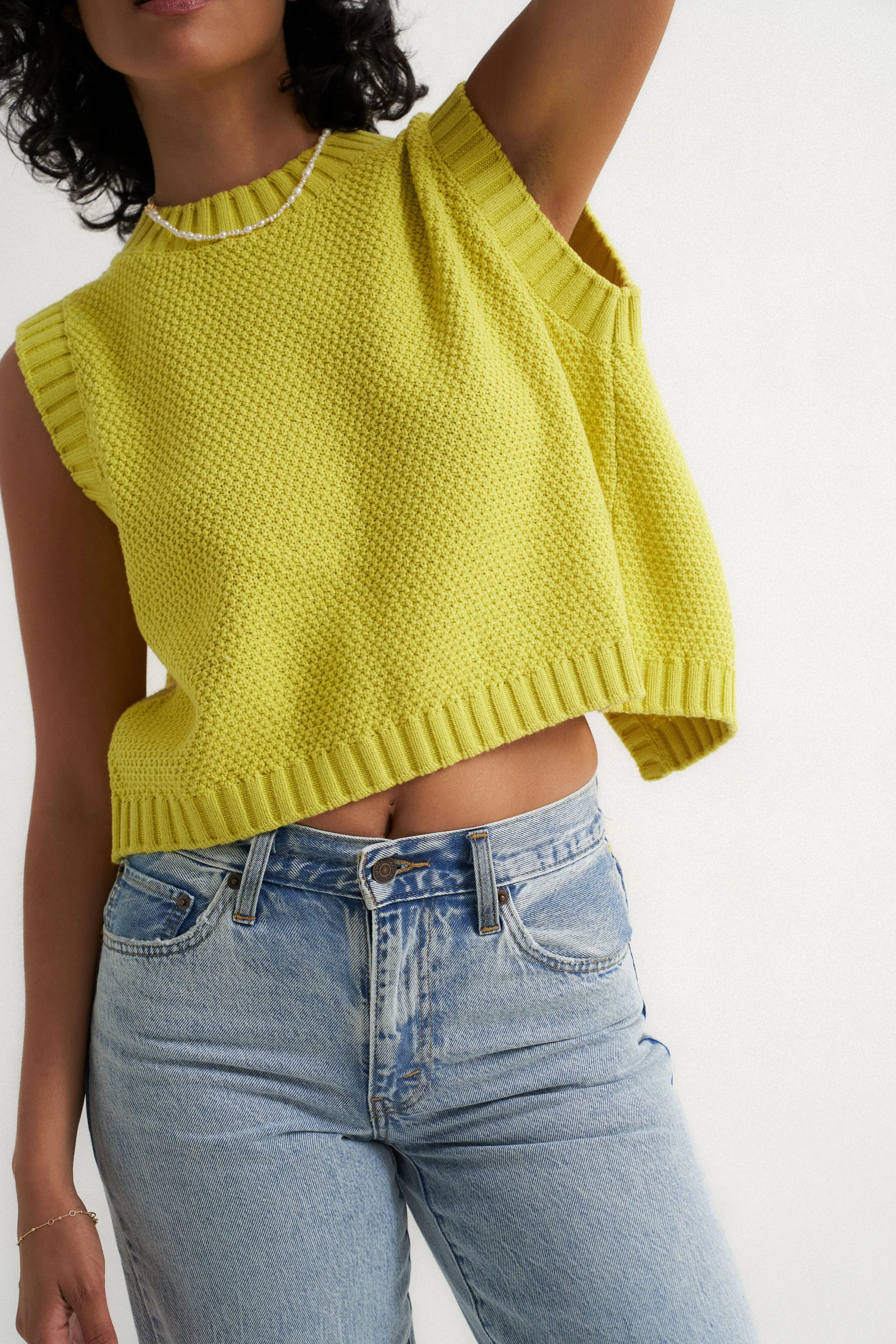 Melanie Open Back Top - Citron sold by Callahan product image thumbnail 3