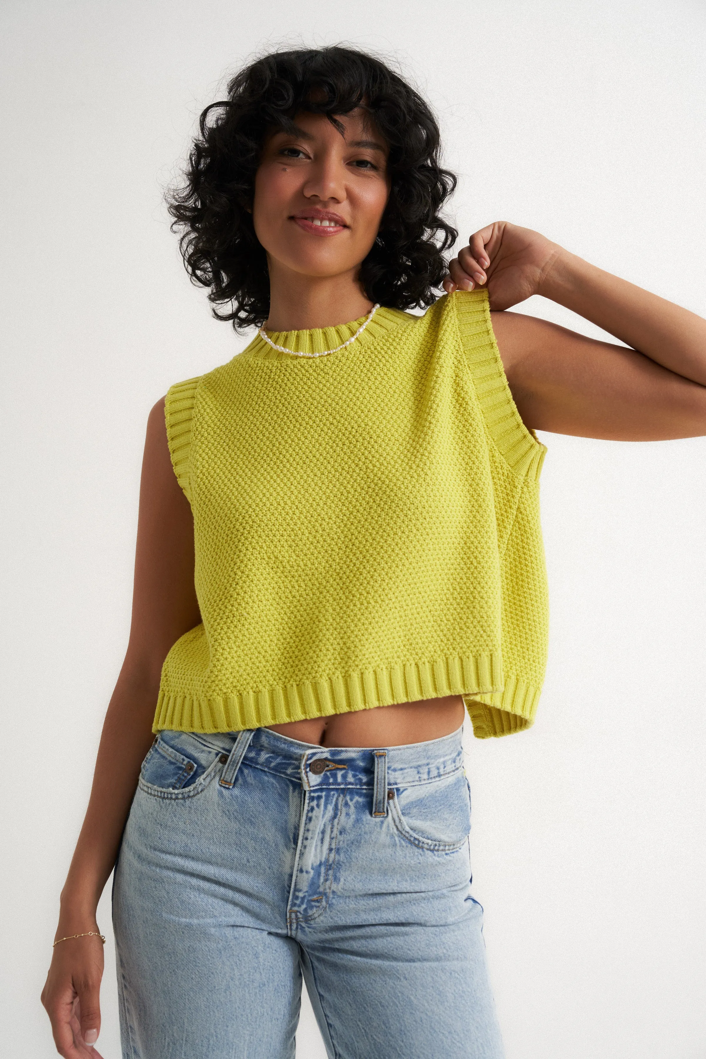 Melanie Open Back Top - Citron sold by Callahan product image thumbnail 2