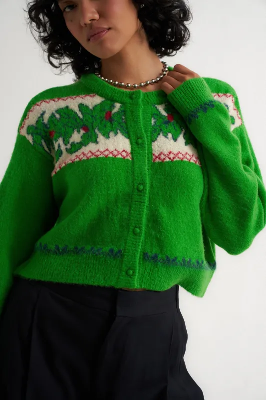 Deck the Halls Cardigan sold by Callahan