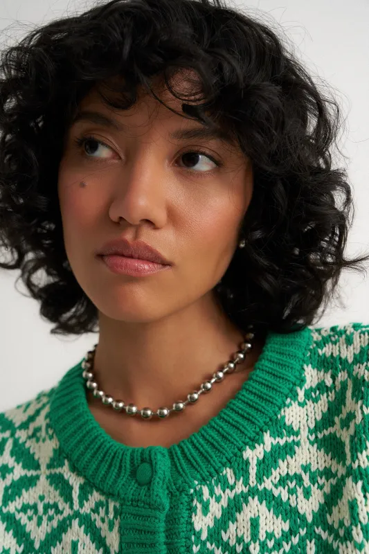 Oversized Maeve Cardigan - Green sold by Callahan