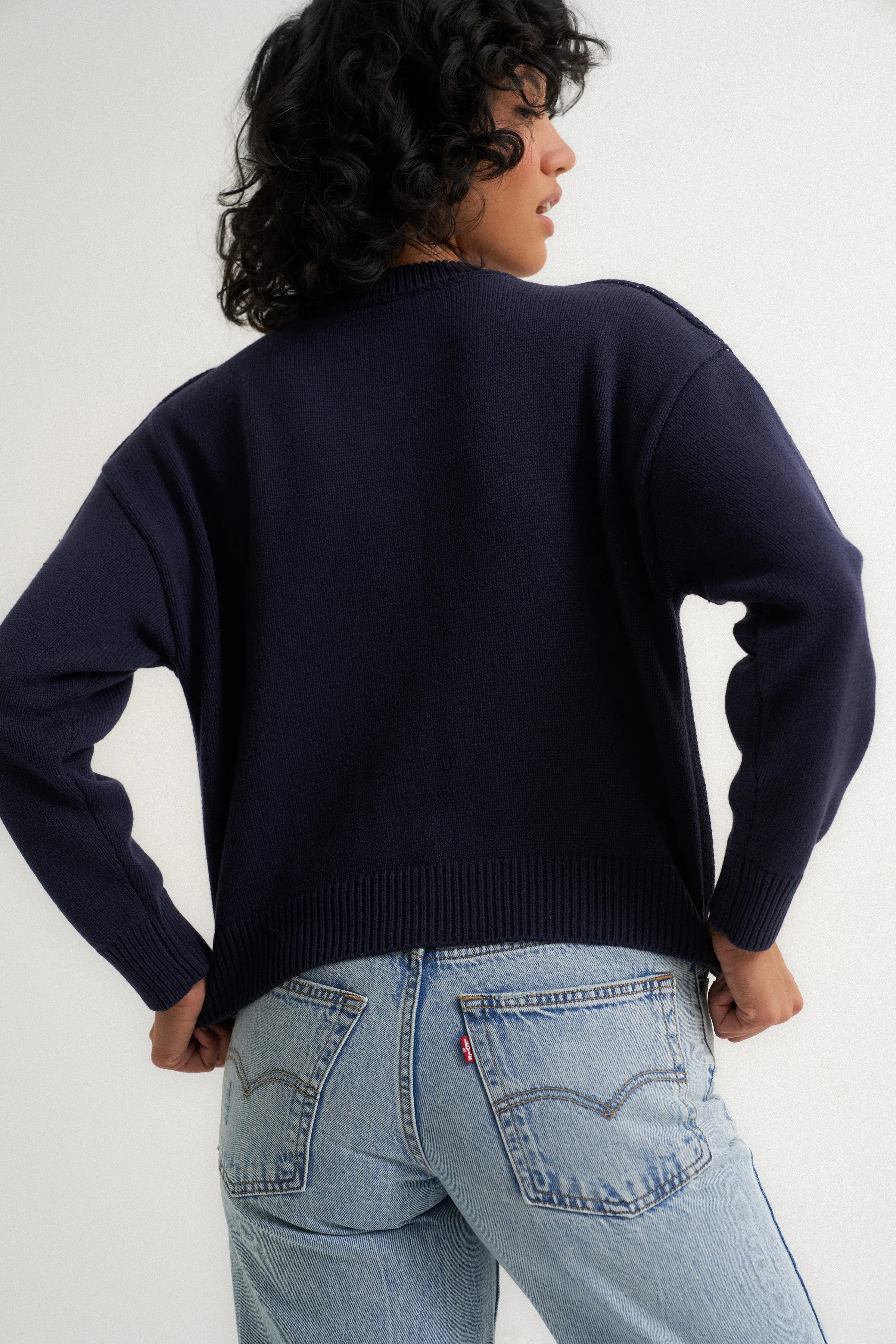 Present Cardigan - Navy sold by Callahan product image thumbnail 5