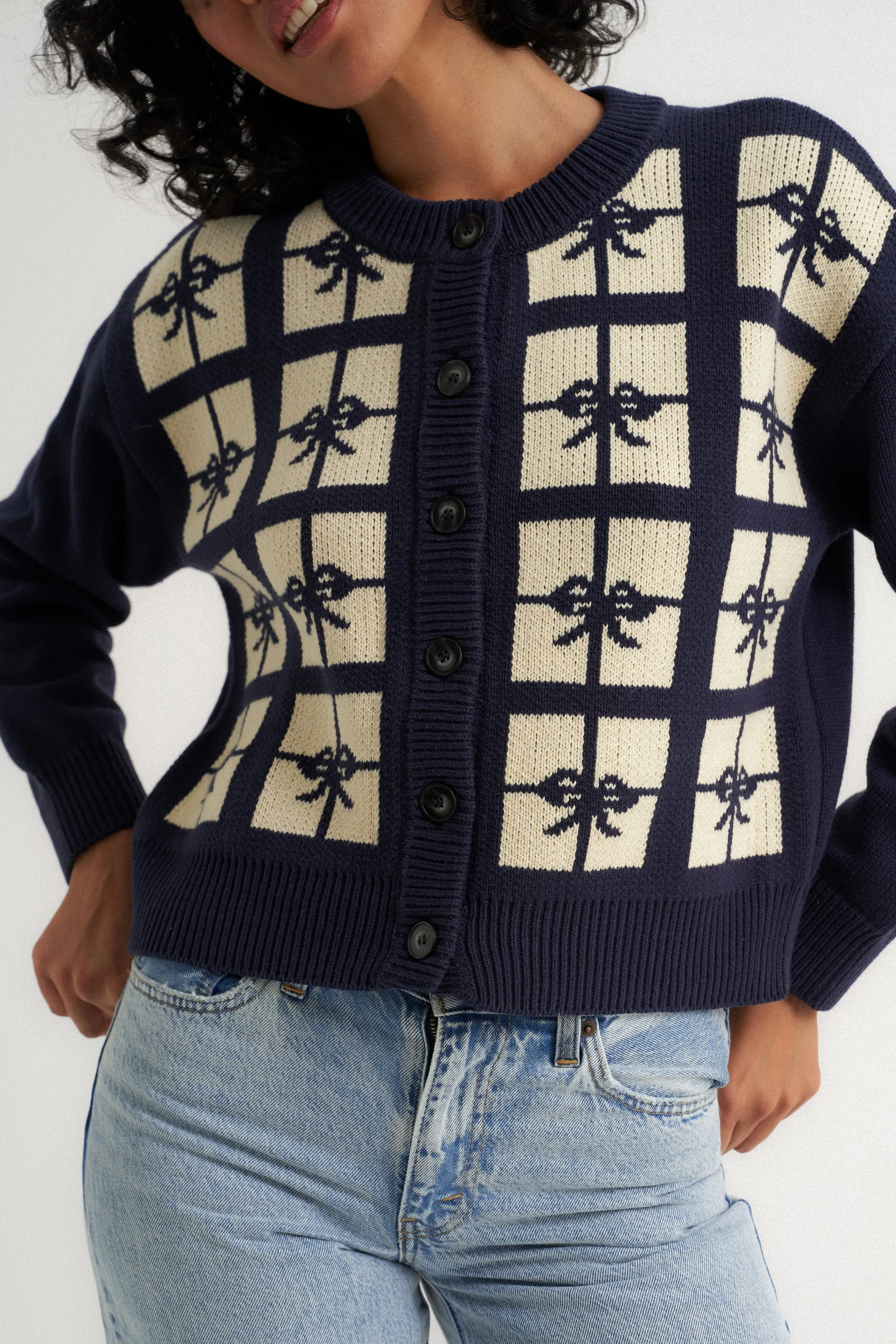 Present Cardigan - Navy sold by Callahan product image thumbnail 4