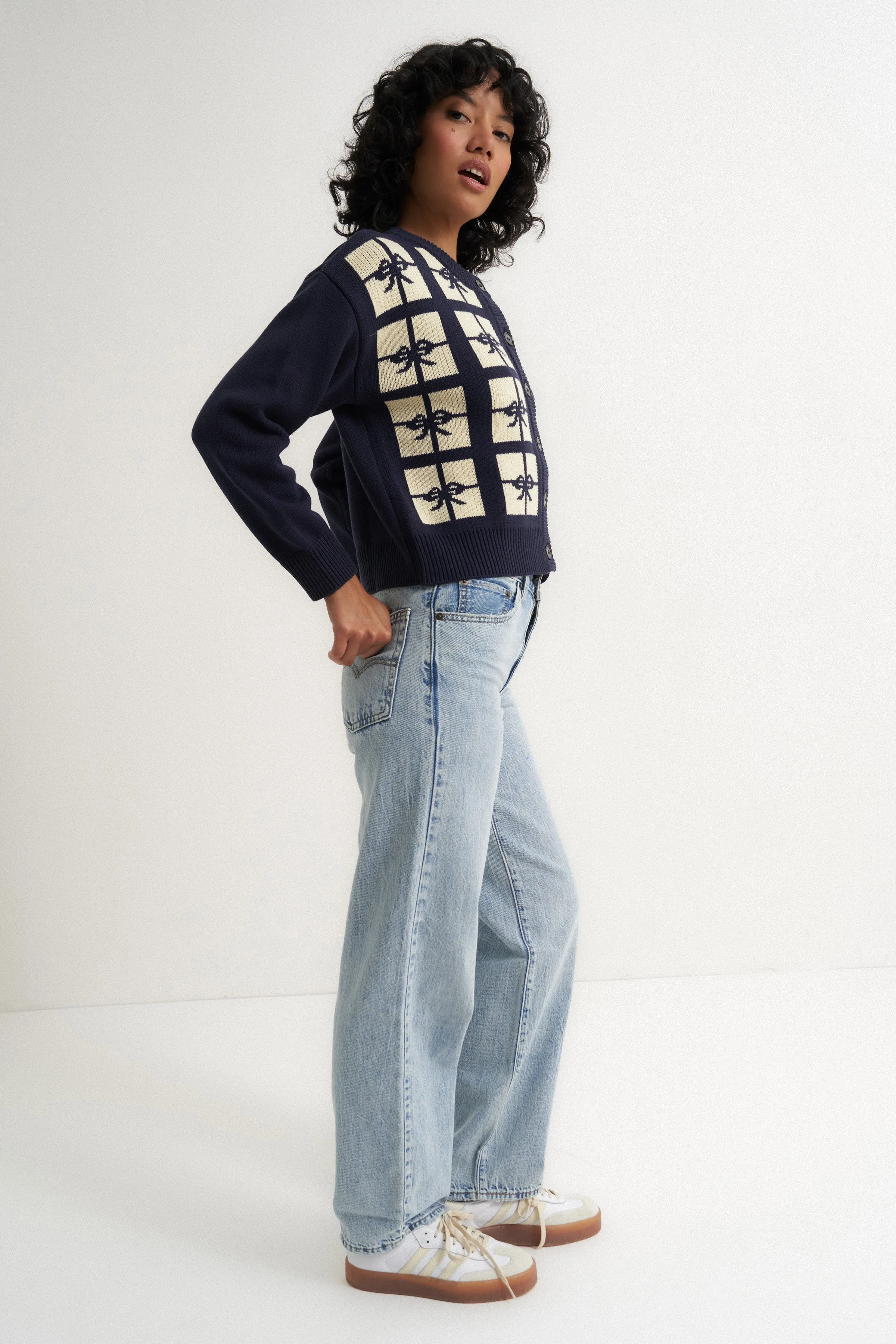 Present Cardigan - Navy sold by Callahan product image thumbnail 2