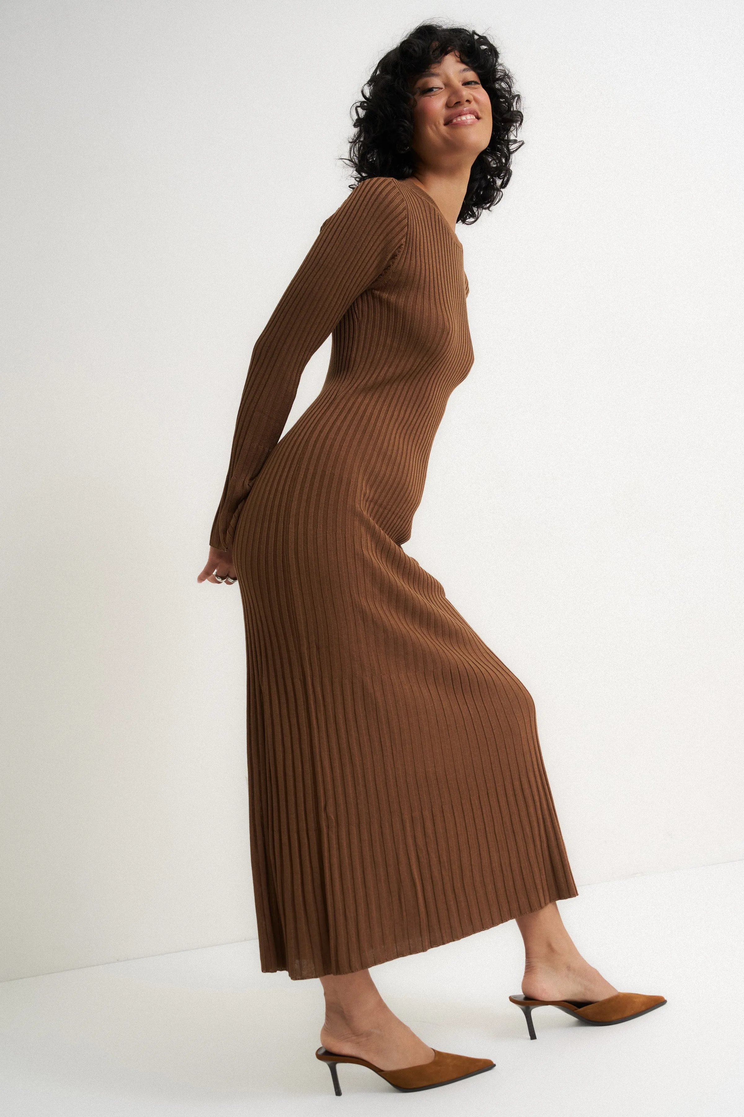 Mason Midi Dress - Toffee sold by Callahan product image thumbnail 4