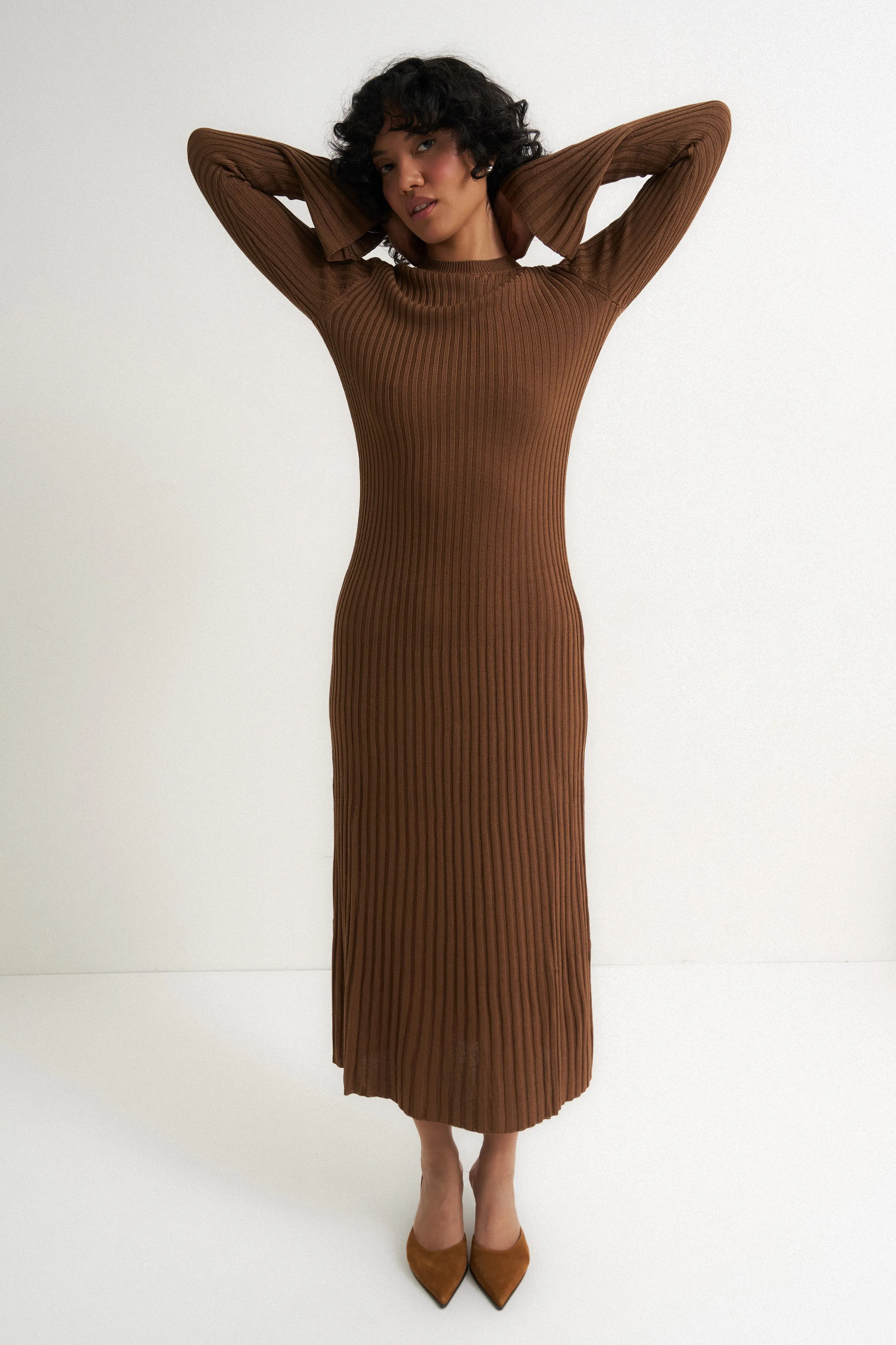 Mason Midi Dress - Toffee sold by Callahan product image thumbnail 3