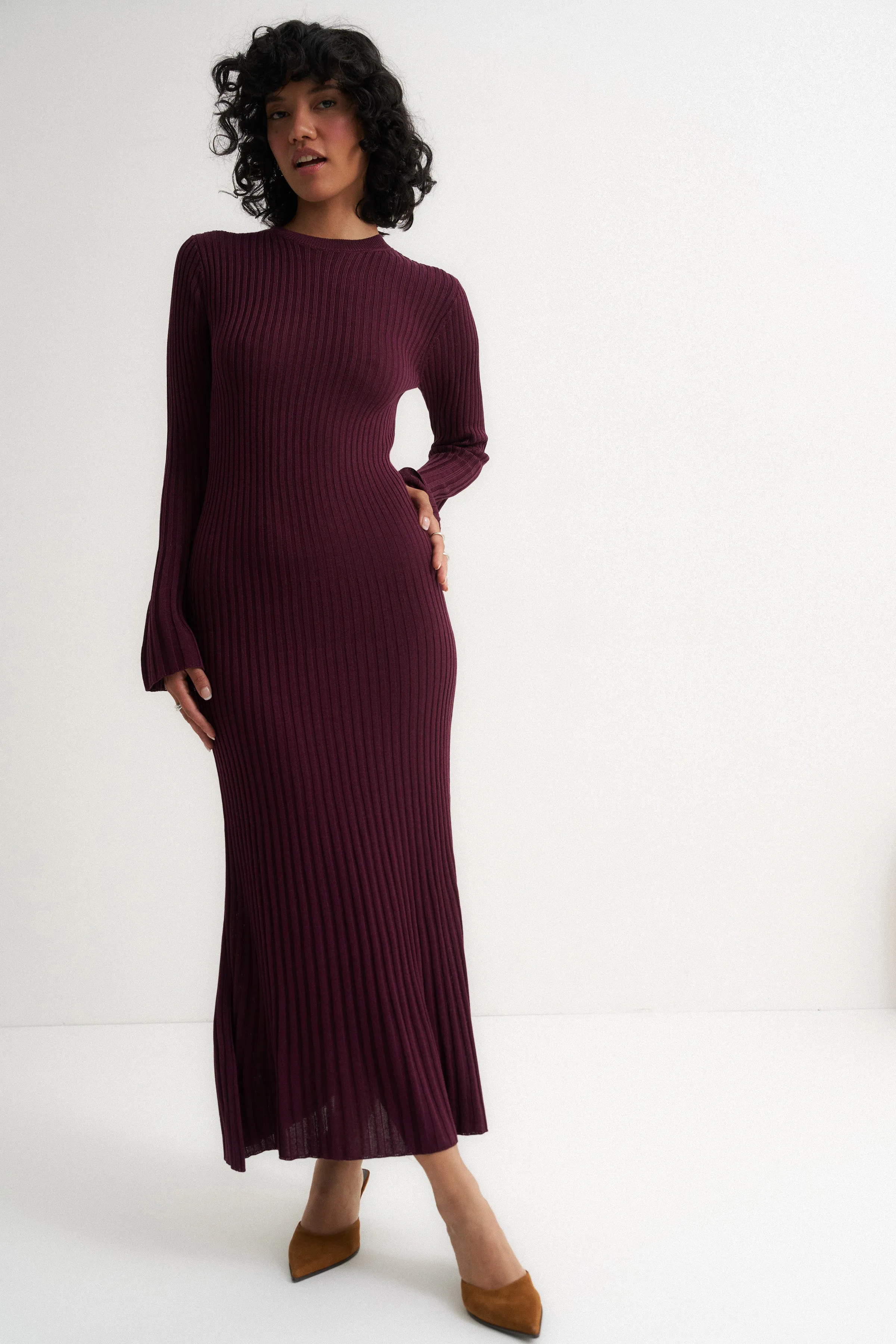 Mason Midi Dress - Port sold by Callahan product image thumbnail 2