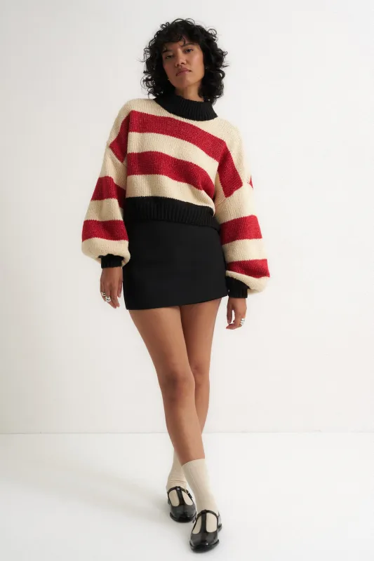 Bellamy Crop Pullover - Multi sold by Callahan