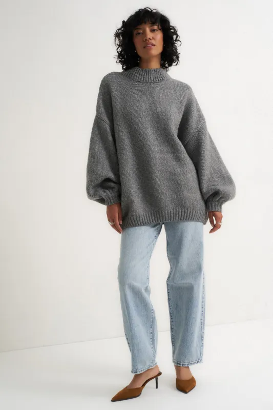 Bellamy Pullover - Dark Heather Grey sold by Callahan