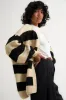Jo Cardigan - Black Stripe sold by Callahan