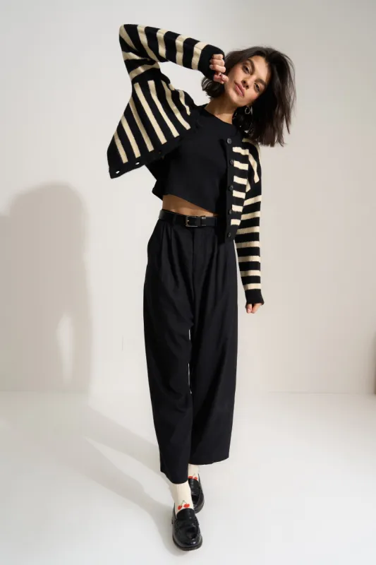 Fiona Cardigan - Black & White sold by Callahan