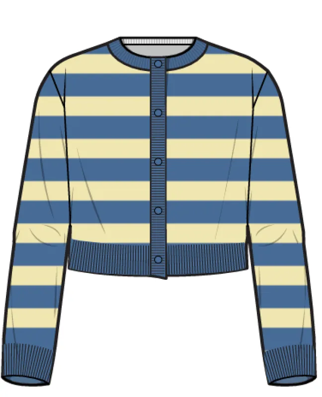 Fiona Cardigan - Slate & Butter sold by Callahan