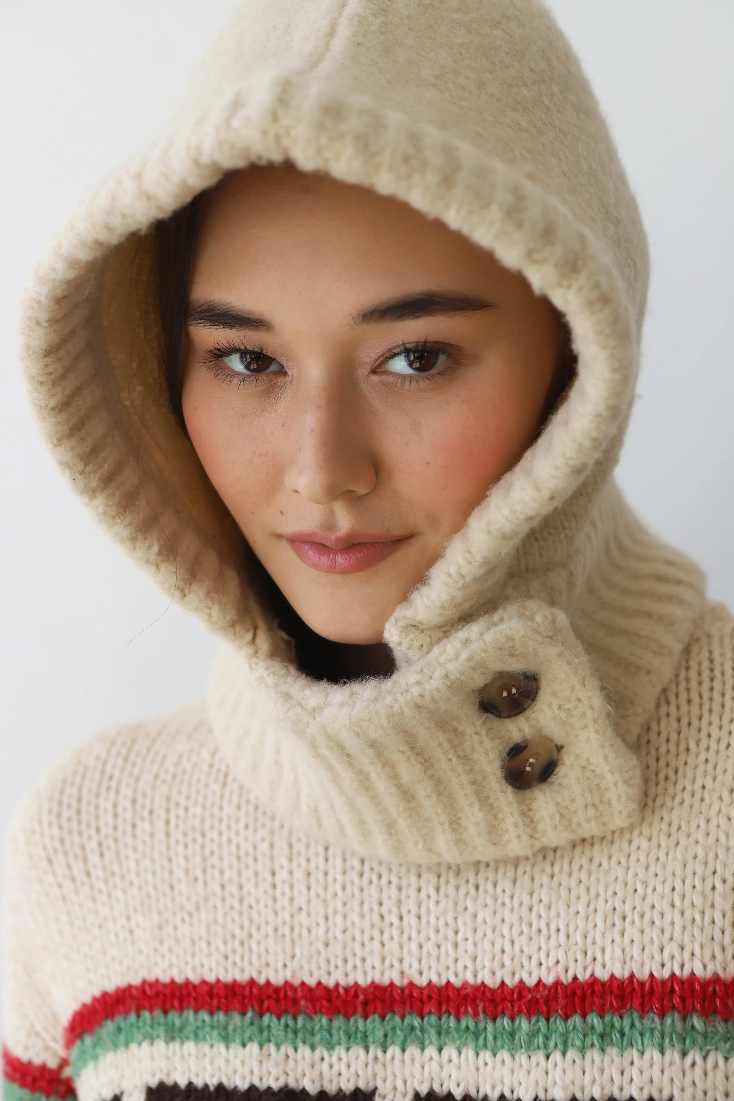 Hoodie Hat - Creme sold by Callahan product image thumbnail 2