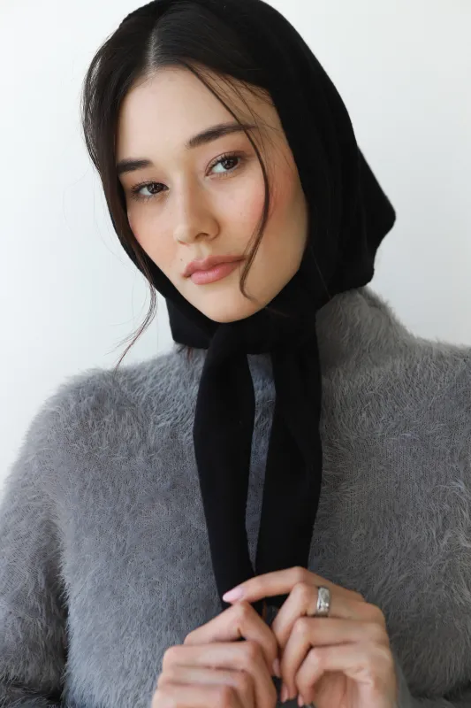 Handkerchief Scarf - Black made by Callahan