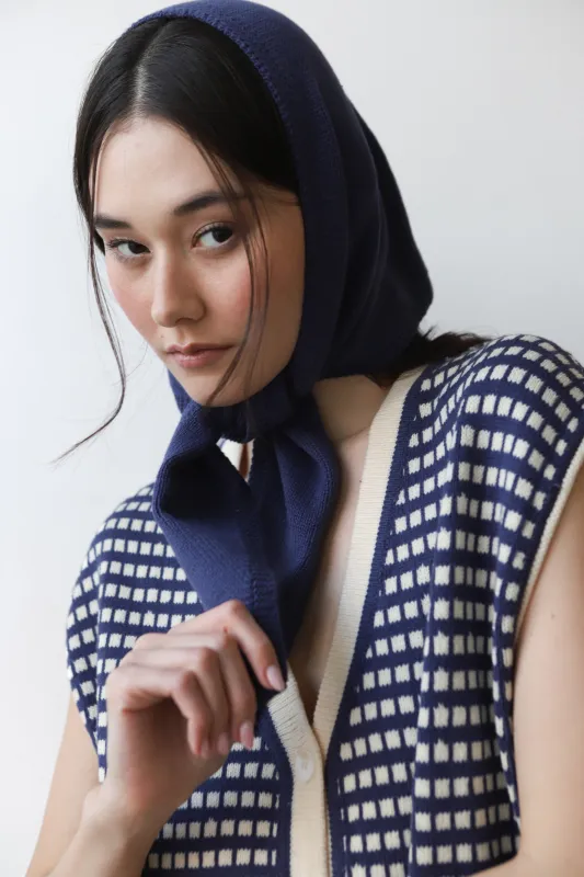 Handkerchief Scarf - Indigo made by Callahan