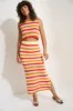 Clover Rolled Tank - Rose Stripe sold by Callahan