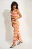 Clover Rolled Tank - Rose Stripe sold by Callahan