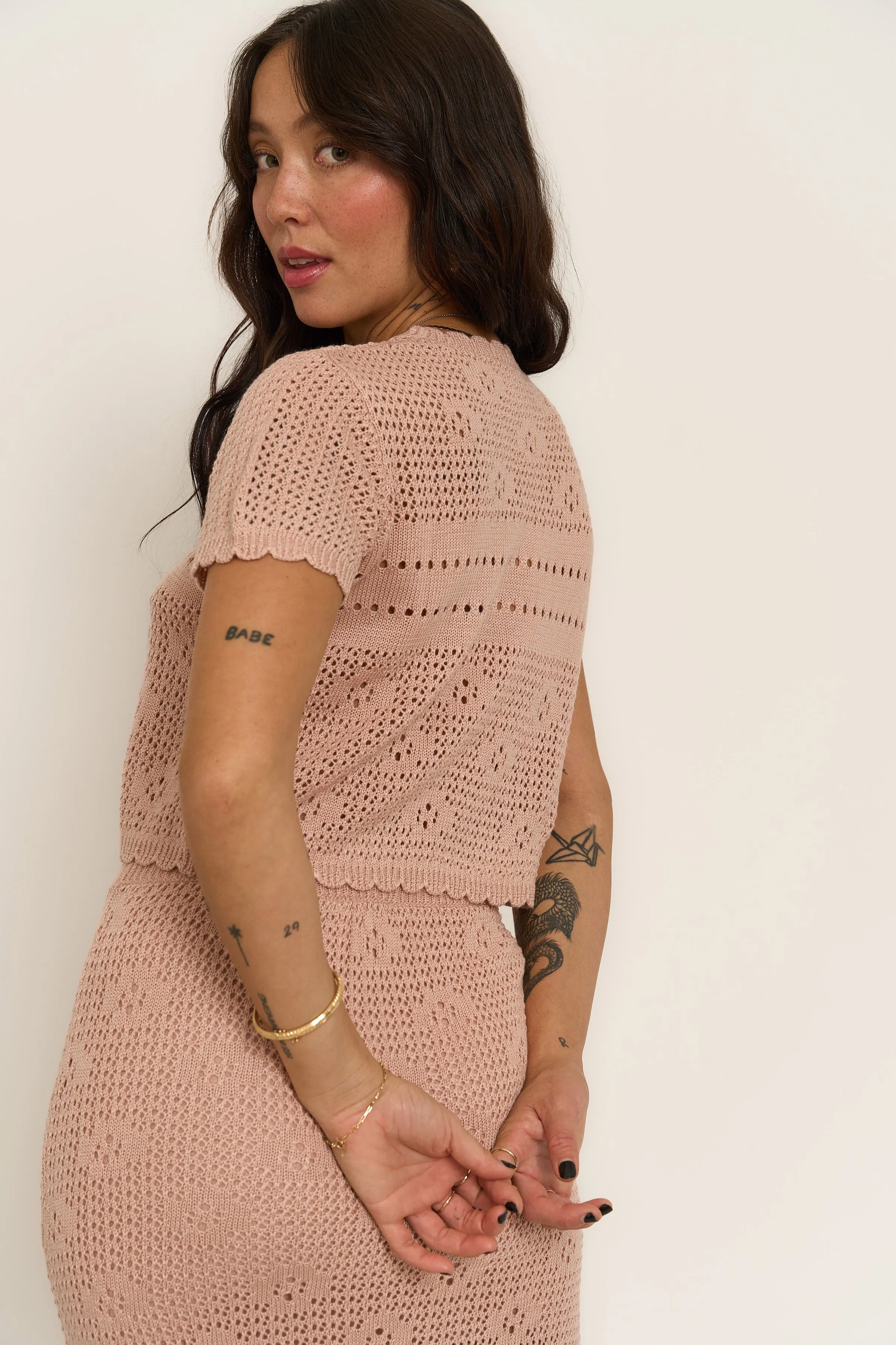 Camila Maxi Skirt - Rose sold by Callahan product image thumbnail 5