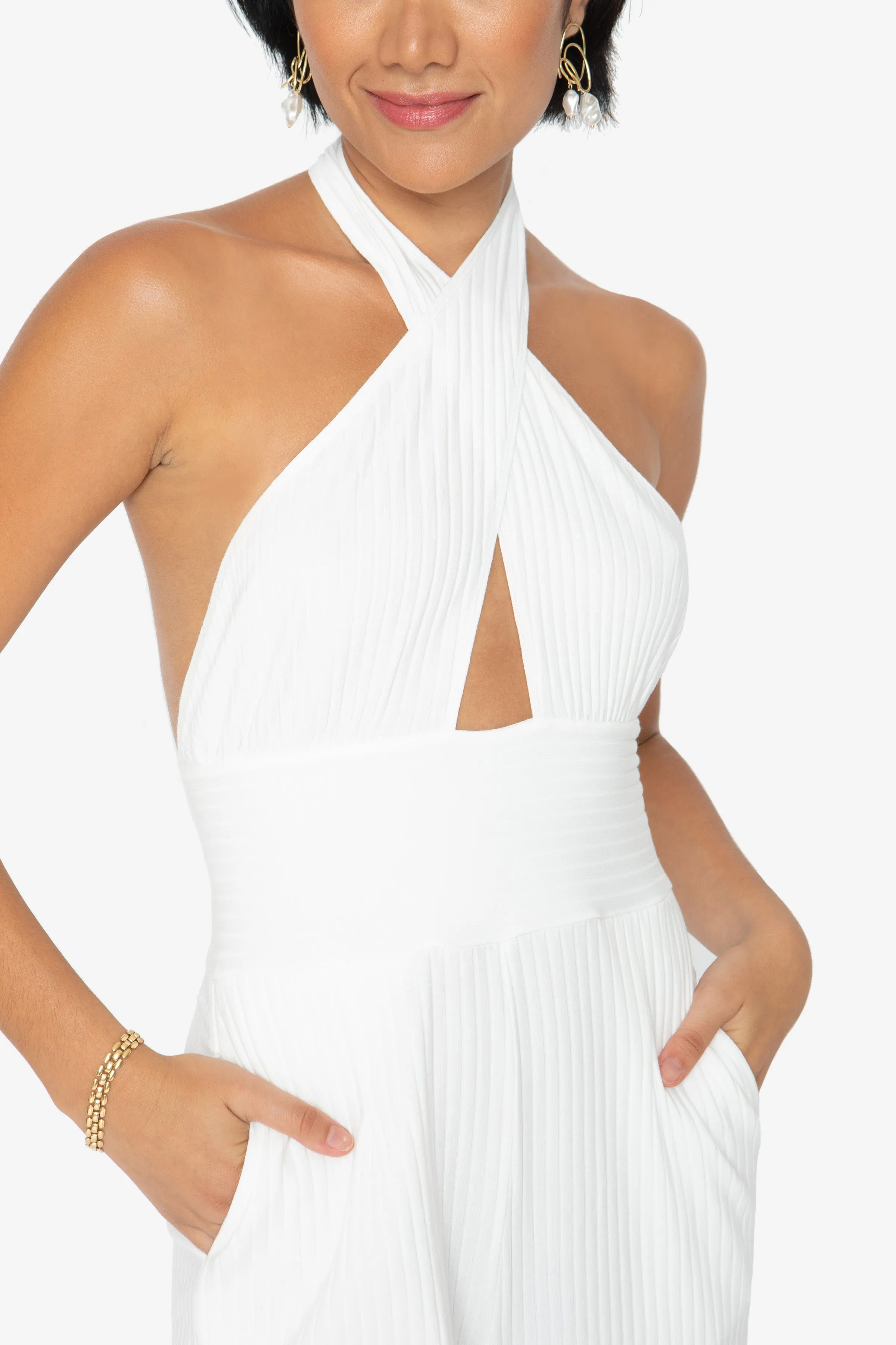 Mimi Jumpsuit - White sold by Callahan product image thumbnail 3