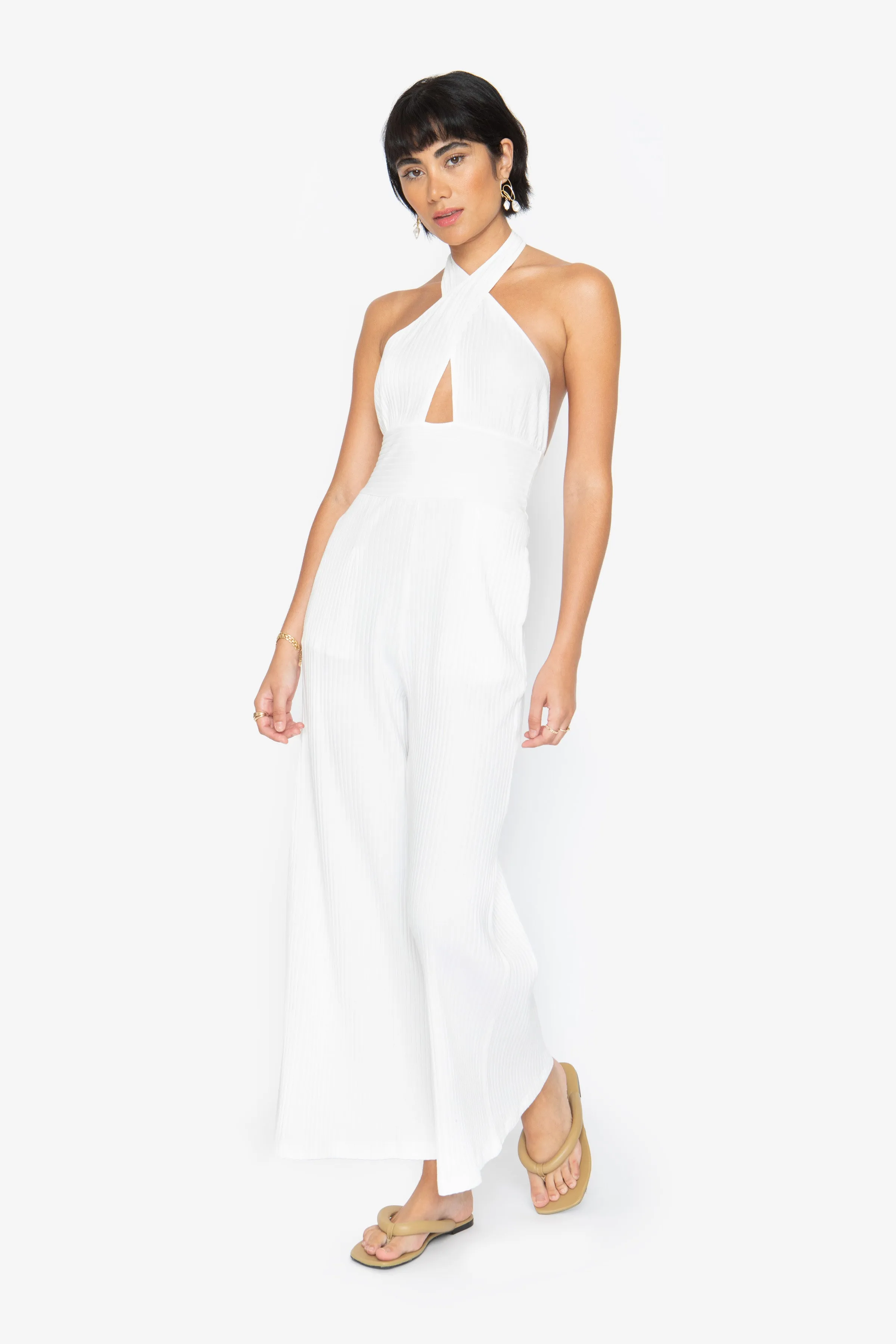Mimi Jumpsuit - White sold by Callahan product image thumbnail 2