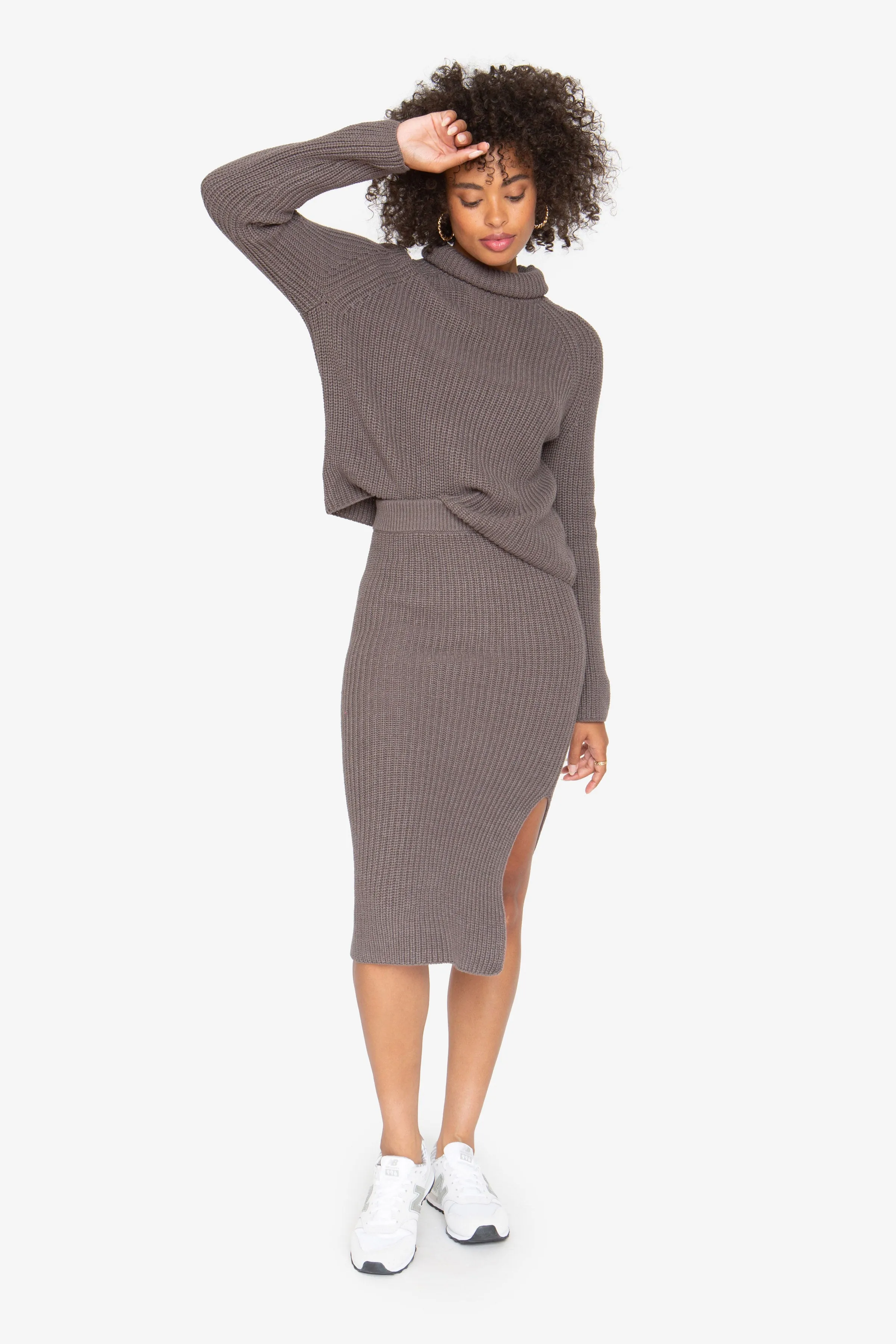 Gia Turtleneck - Grey sold by Callahan product image thumbnail 3