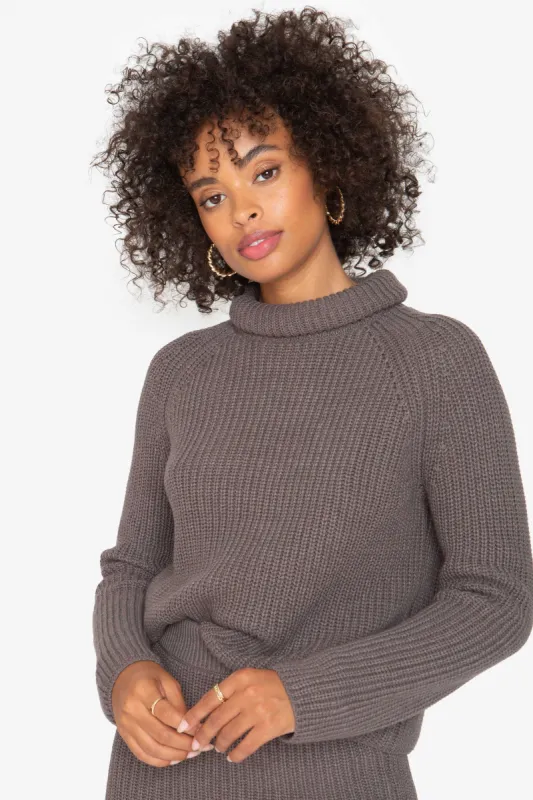 Gia Turtleneck - Grey sold by Callahan