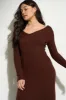 Asa Knit Maxi - Espresso sold by Callahan