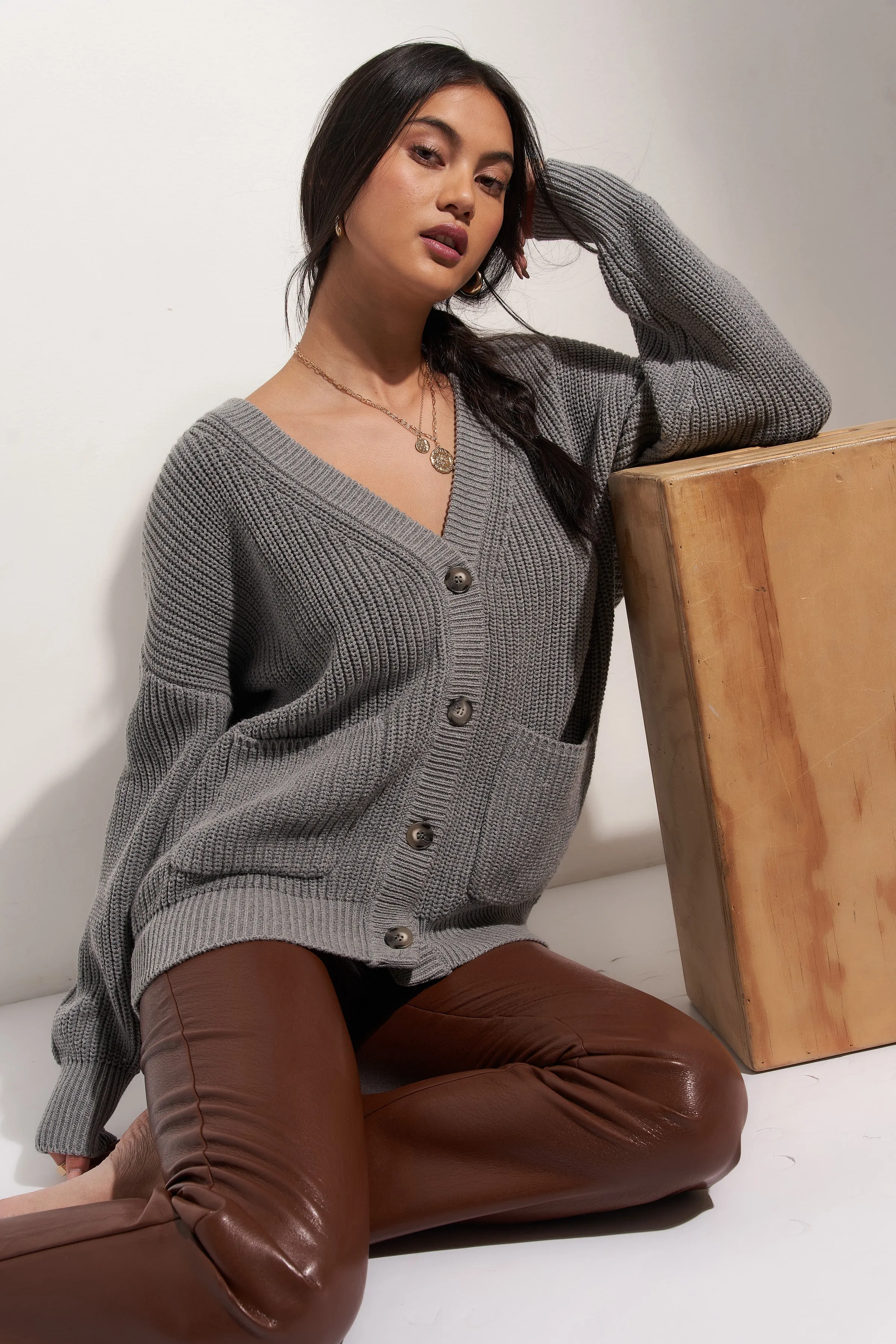 The Cardigan - Heather Grey sold by Callahan product image thumbnail 2