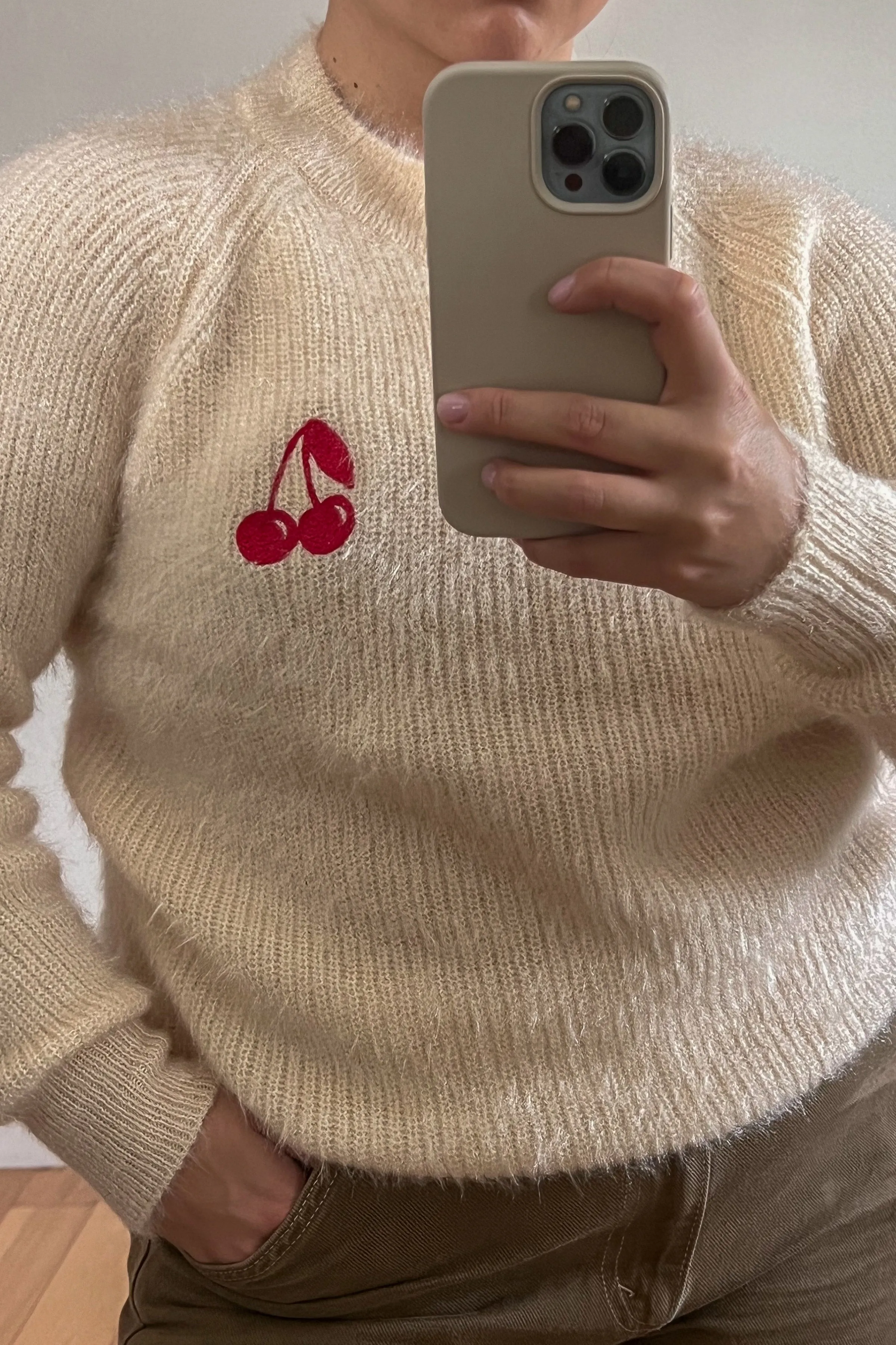 Dee Crewneck - "Cherries" sold by Callahan product image thumbnail 3