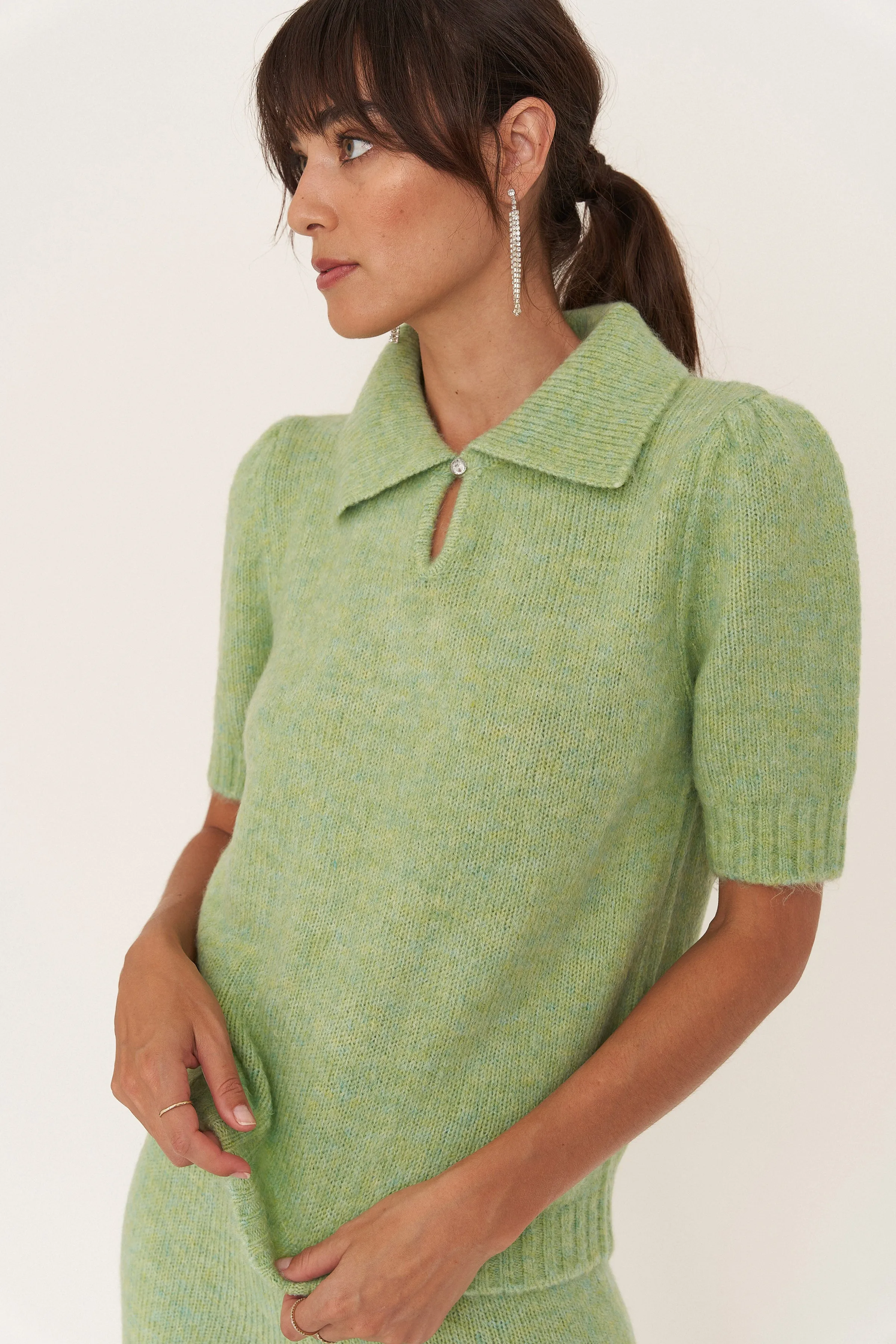 Chloe Top - Matcha sold by Callahan