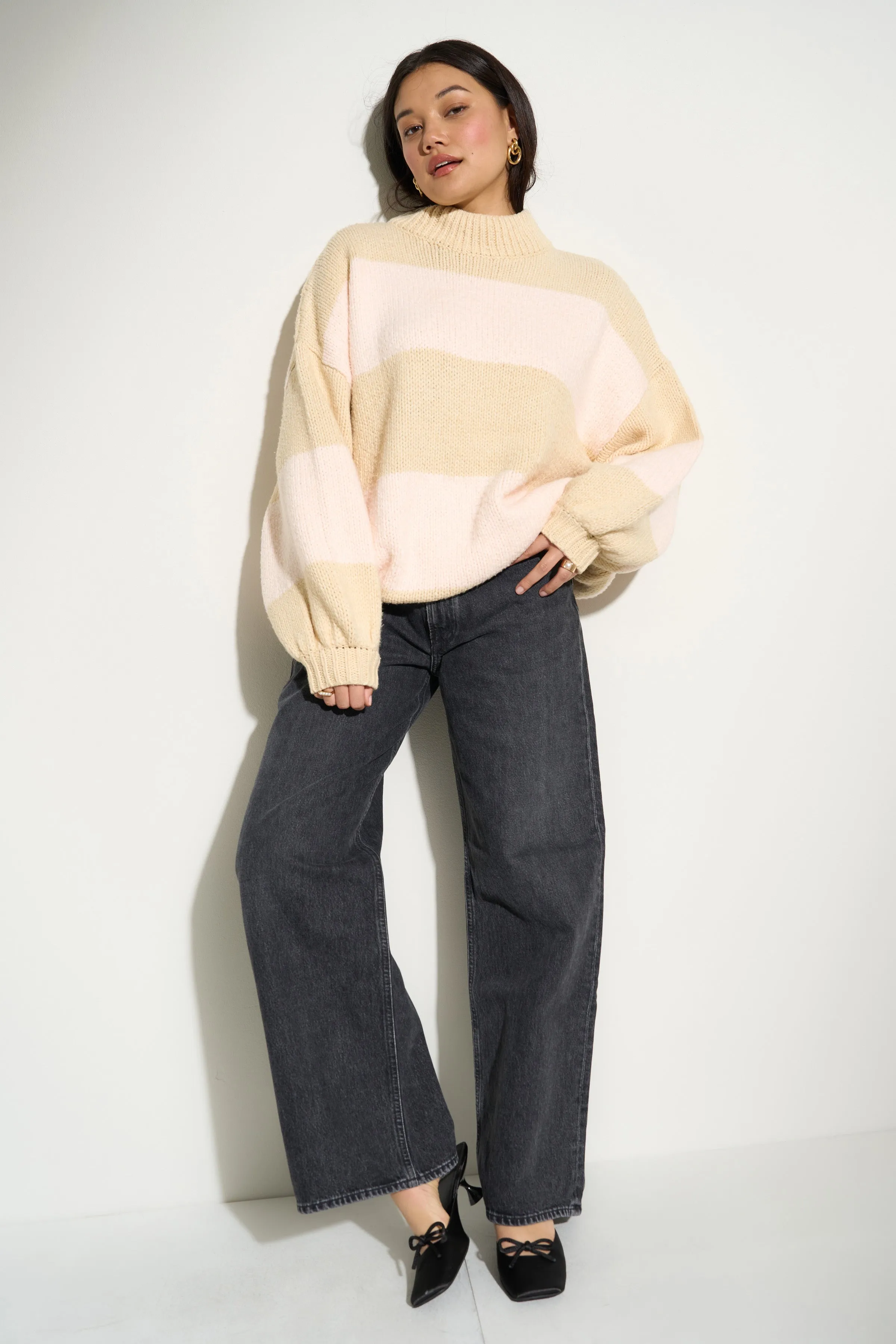 Bellamy Pullover - Pink Stripe sold by Callahan product image thumbnail 5