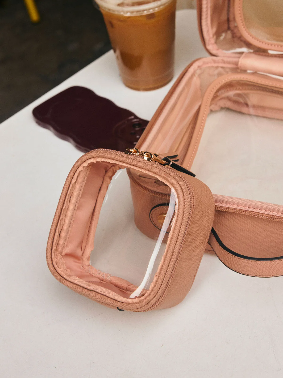 Tiny Clear Cosmetics Case sold by Calpak product image thumbnail 2