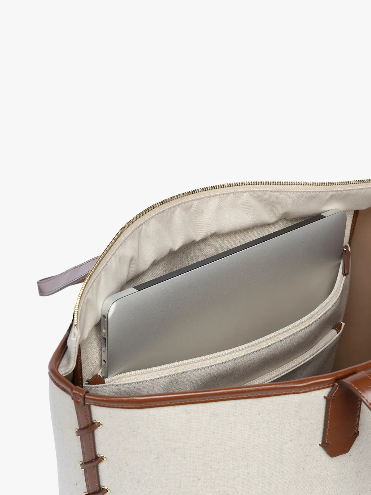 Colette 15" Laptop Tote in Canvas sold by Calpak product image thumbnail 3