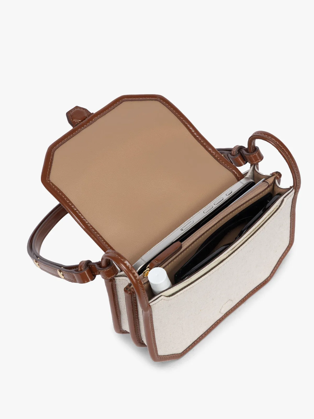 Colette Canvas Crossbody Wallet Bag sold by Calpak product image thumbnail 5